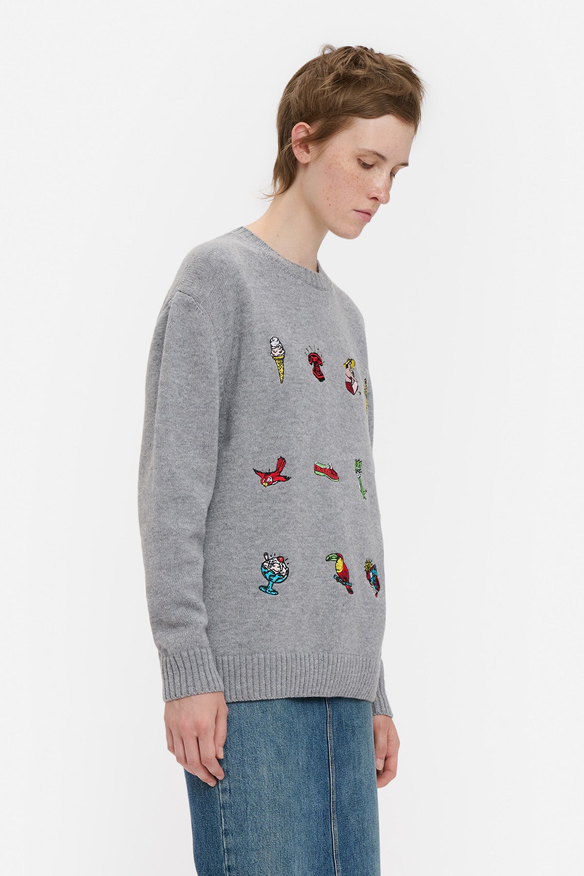 Toys Embroidered Sweater