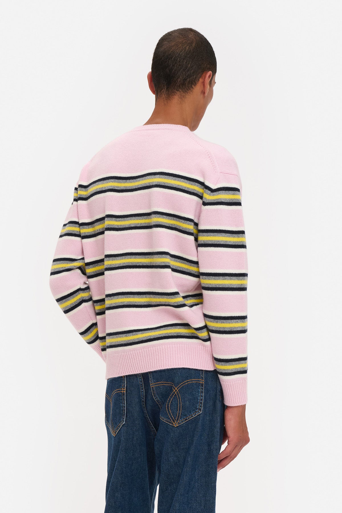 Maglione Patch Angeli a Righe