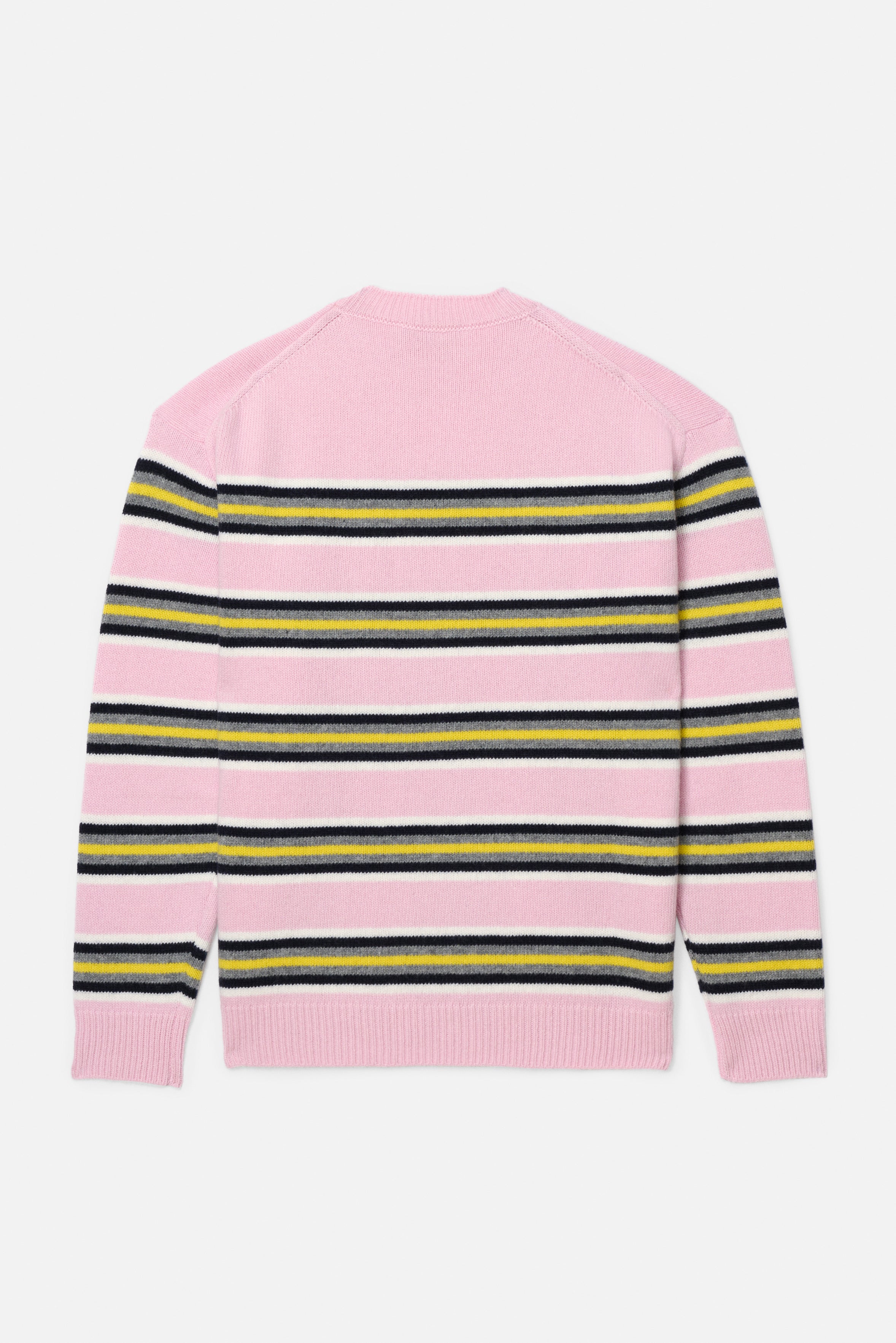 Striped Angels Patch Sweater