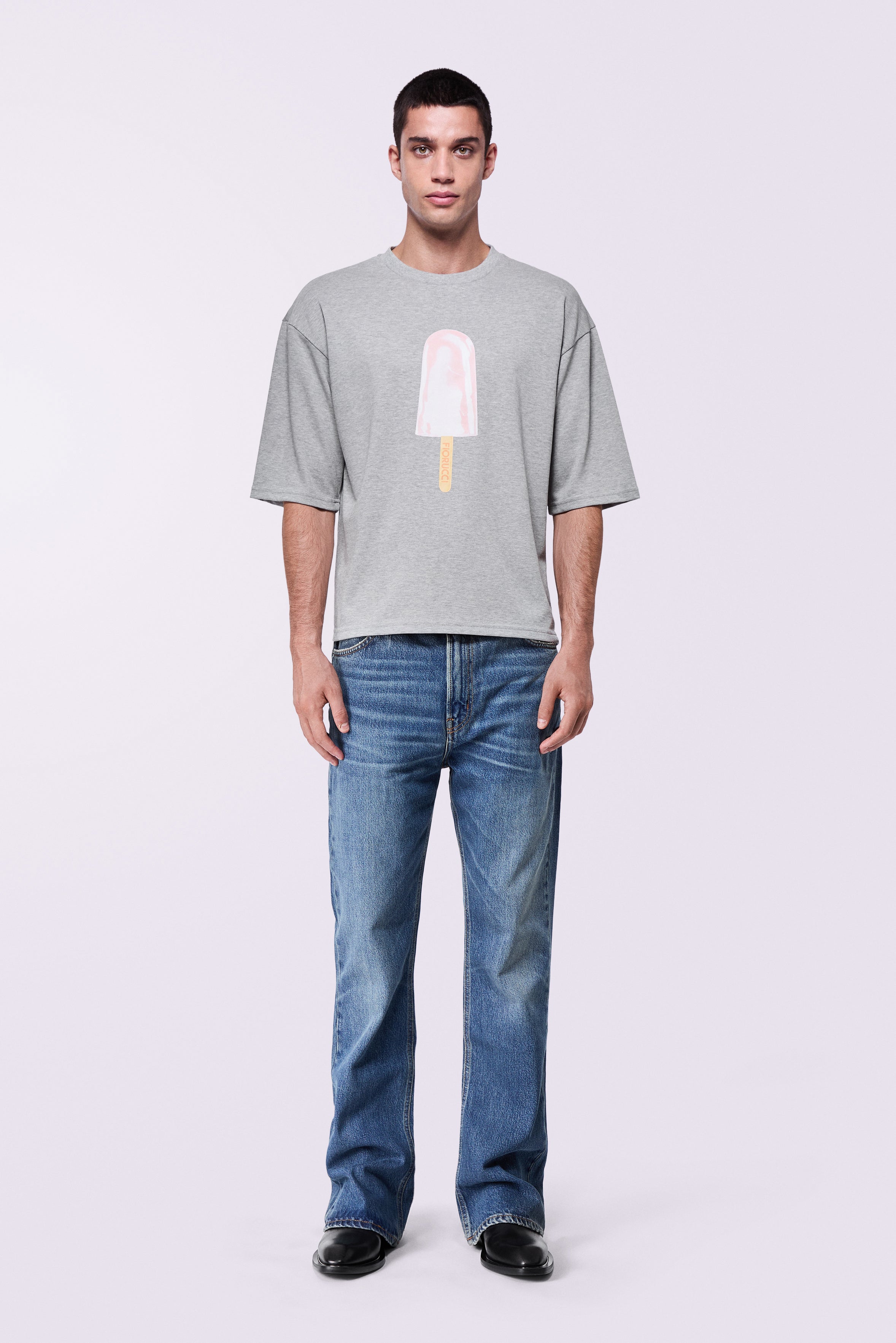 Popsicle Graphic T-Shirt Grey