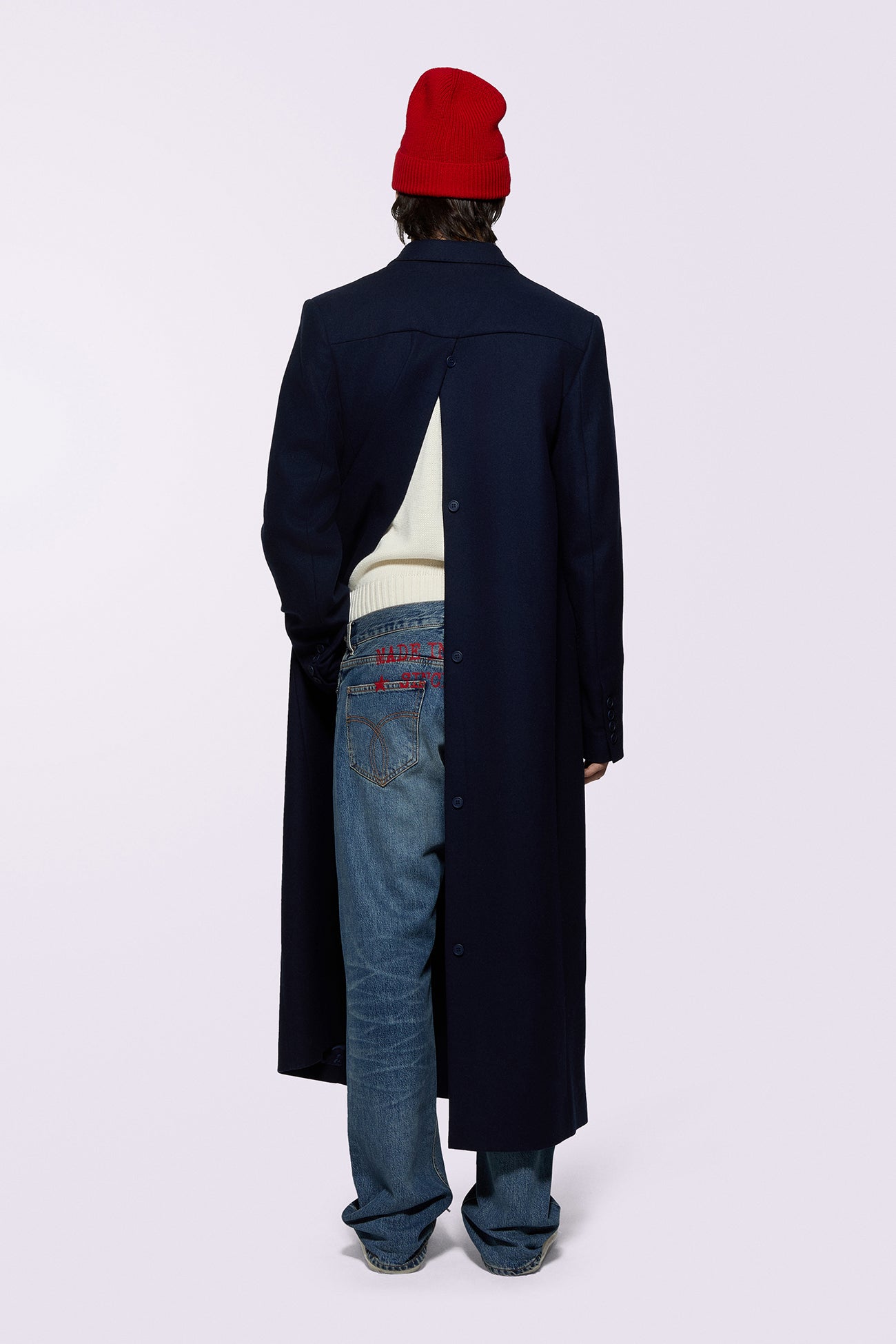 Made In Heaven Straight Fit Jeans Mid Blue