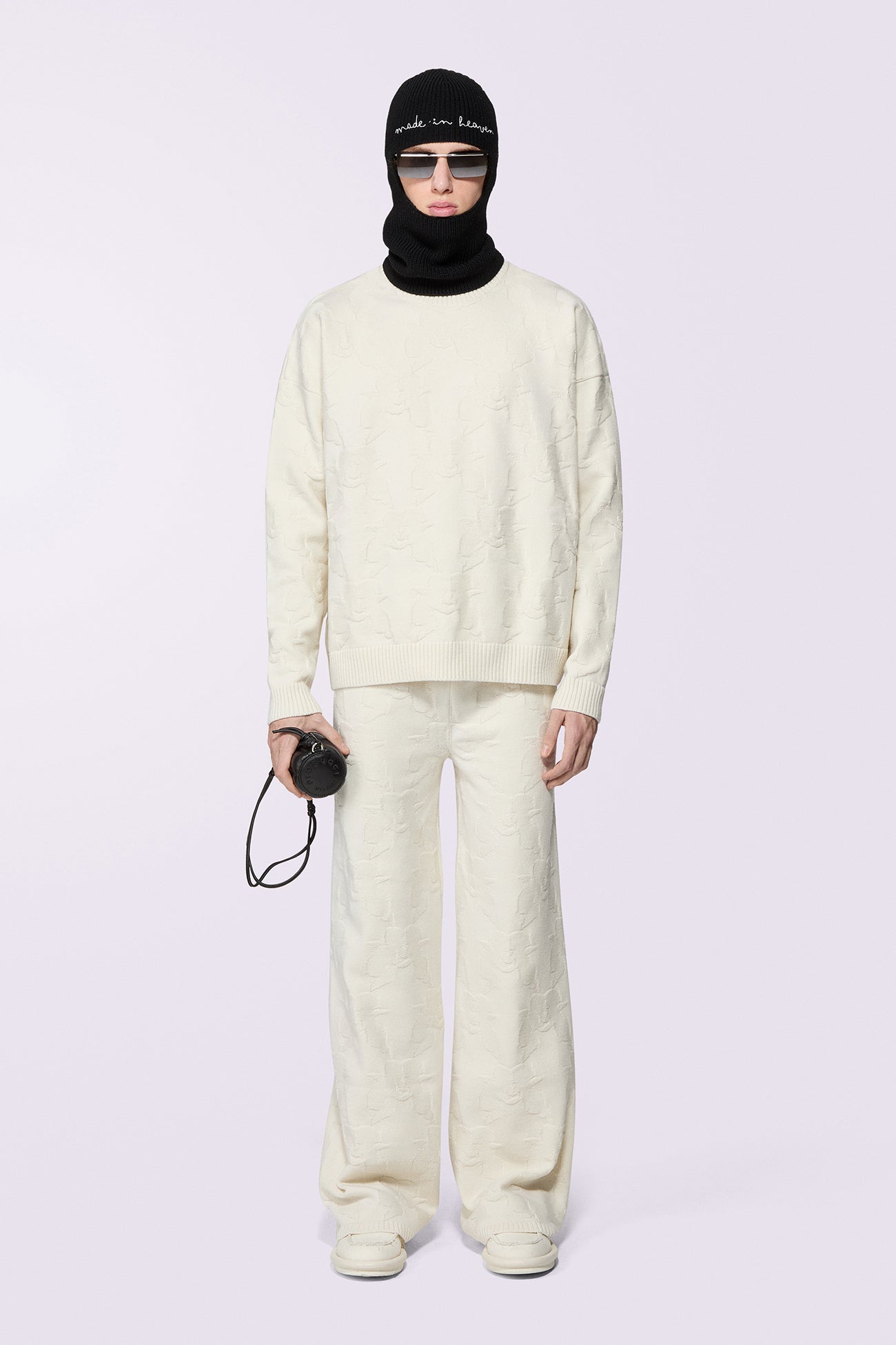 Kissing Angels Knit Jumper White