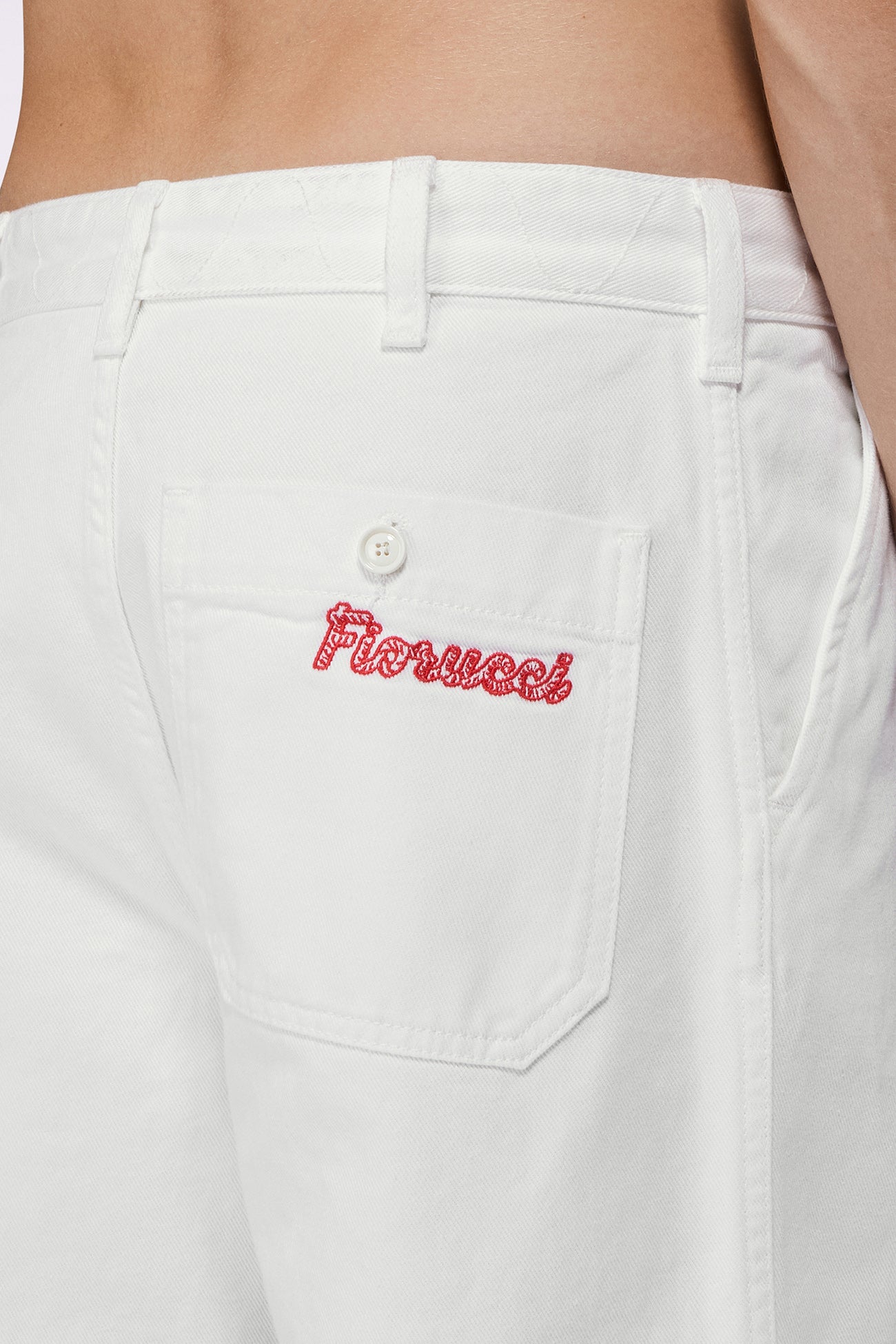 Candy Logo Trousers White