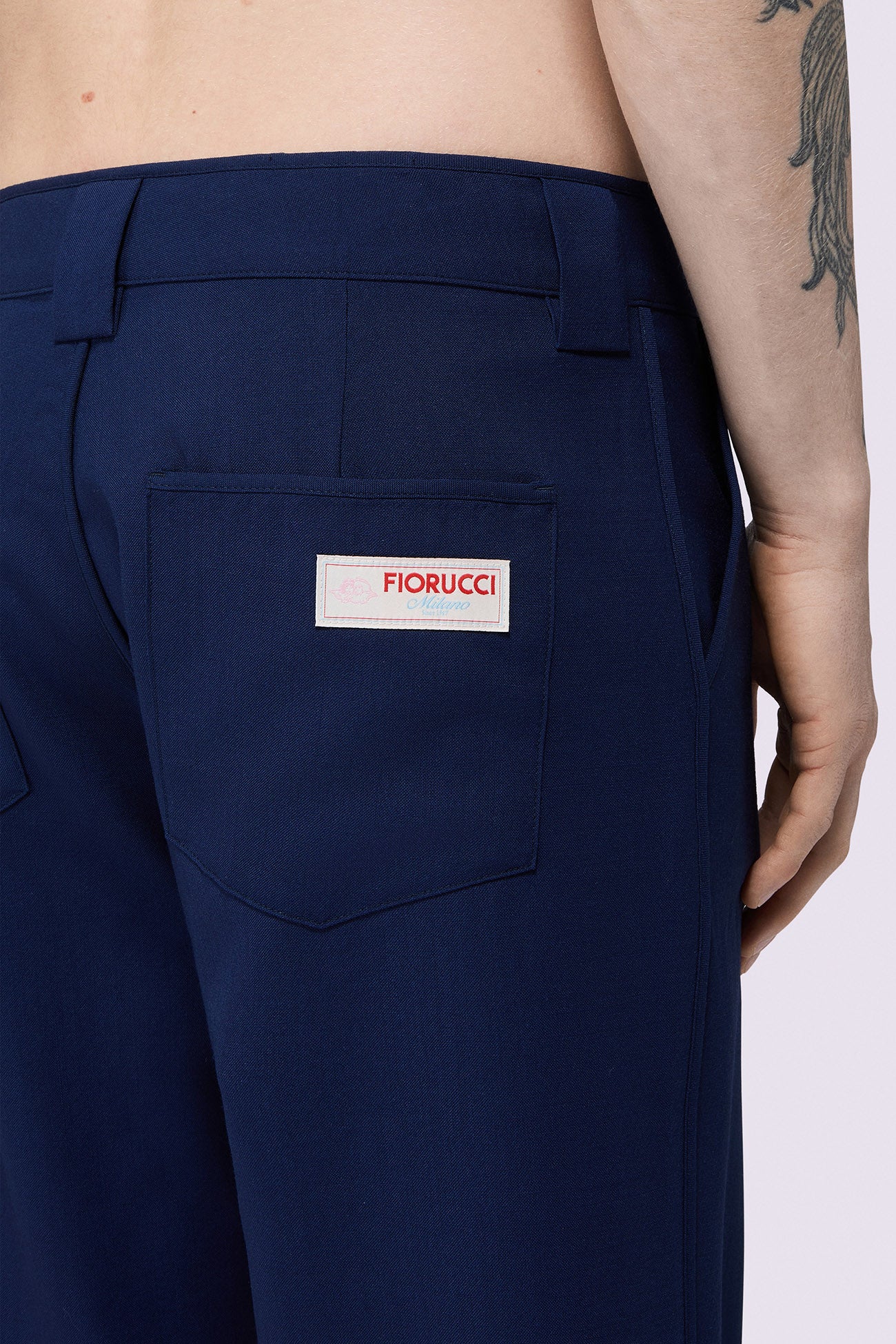Logo Trousers Blue
