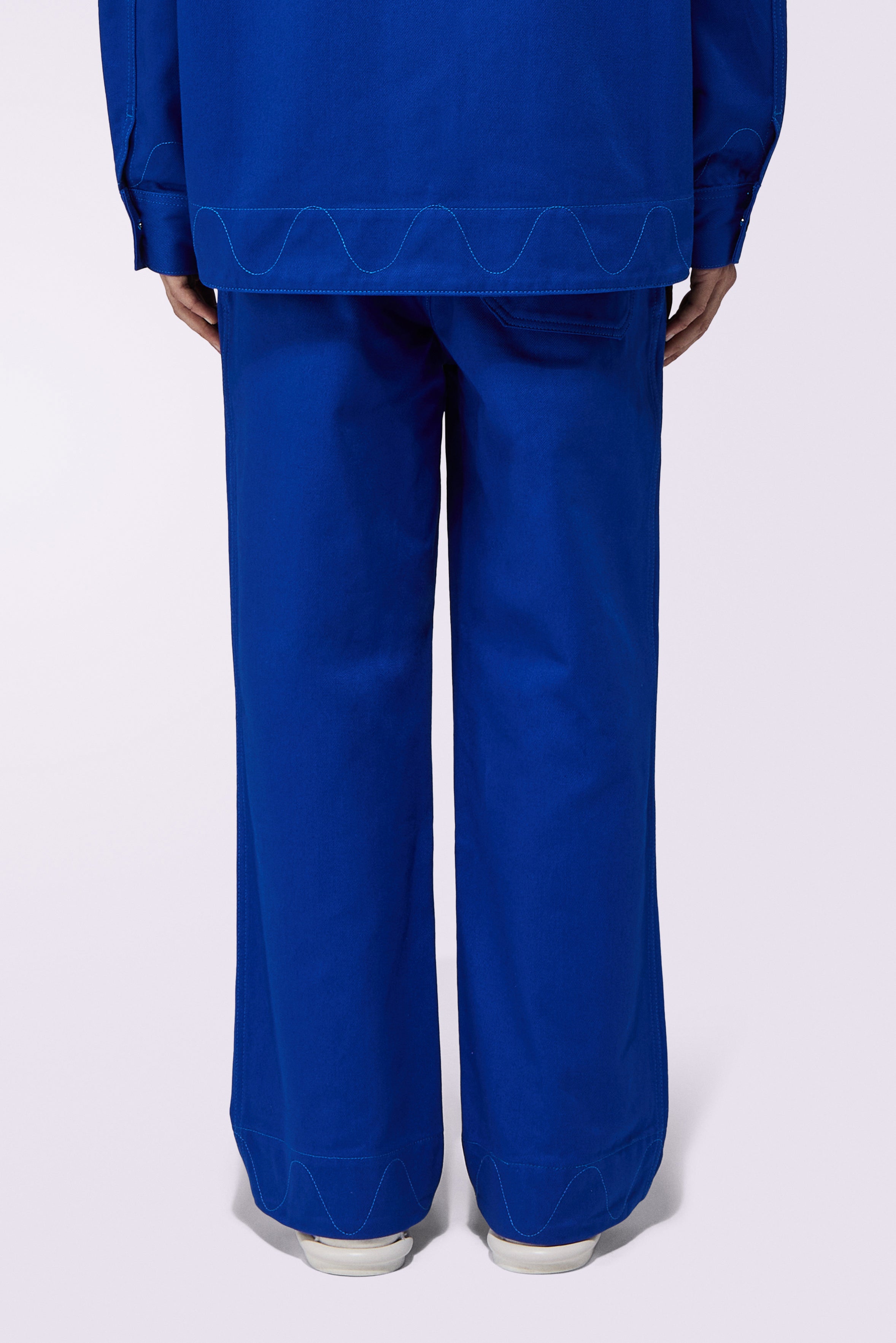Candy Logo Trousers Blue