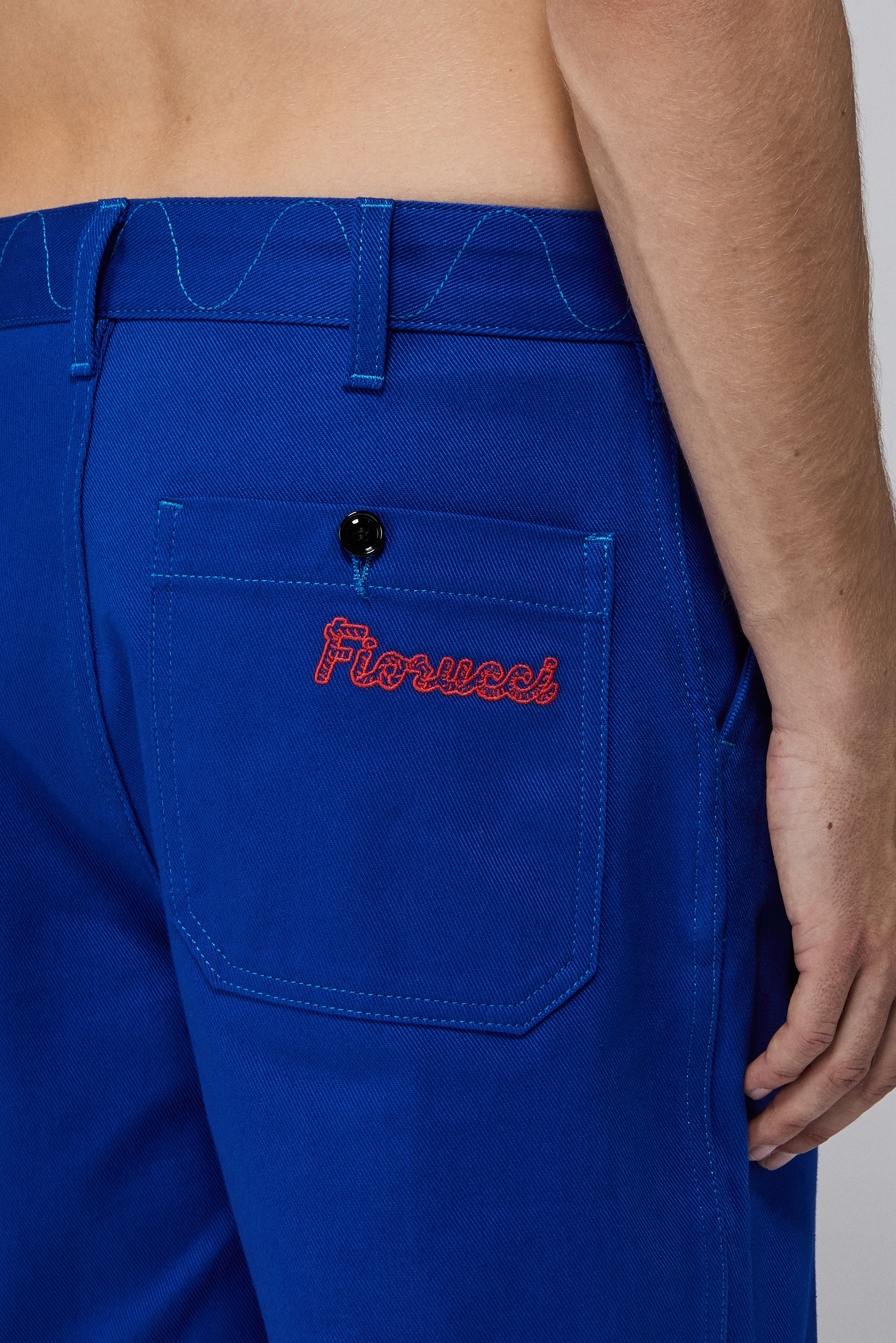 Candy Logo Trousers Blue