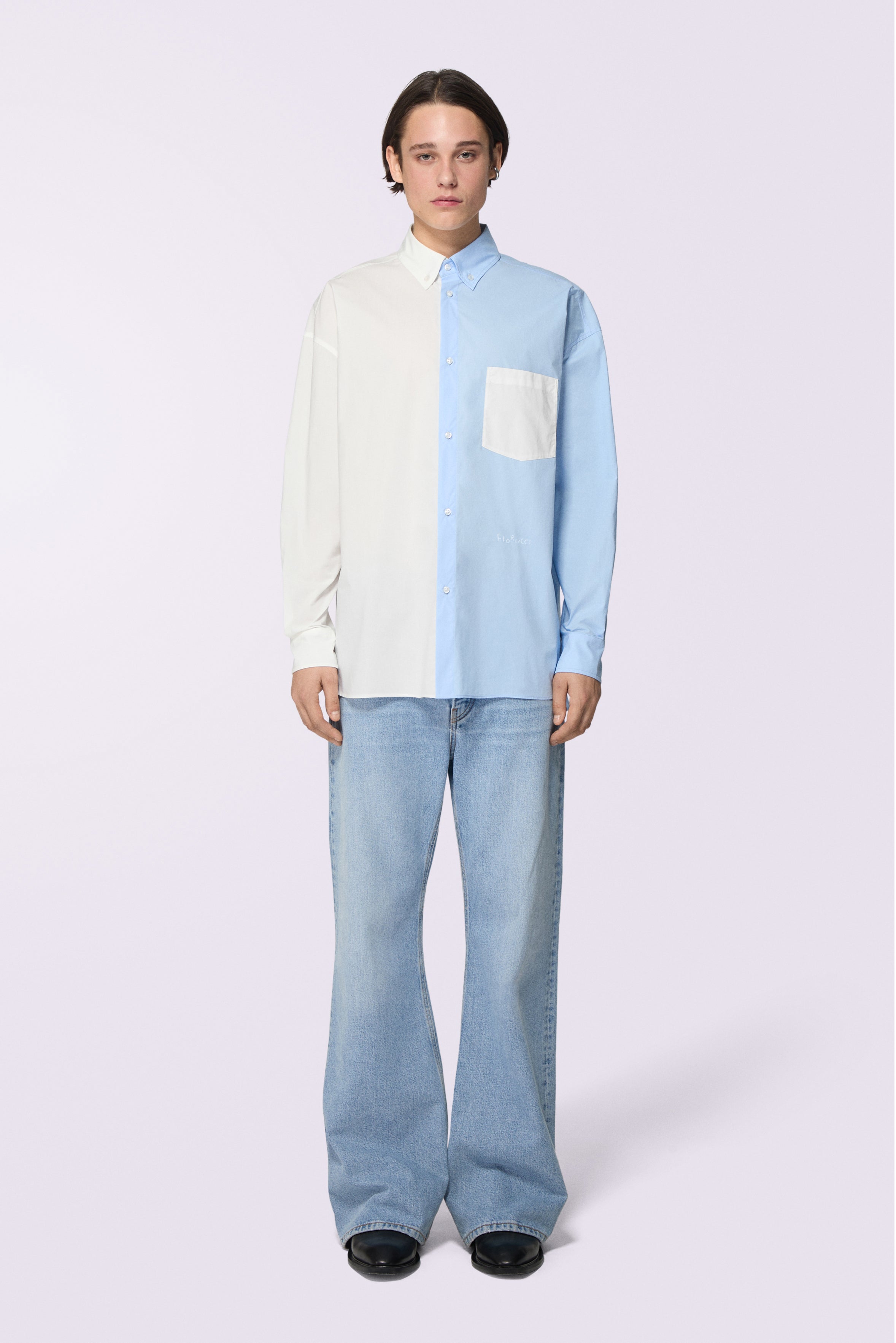 Two Colour Shirt Multi