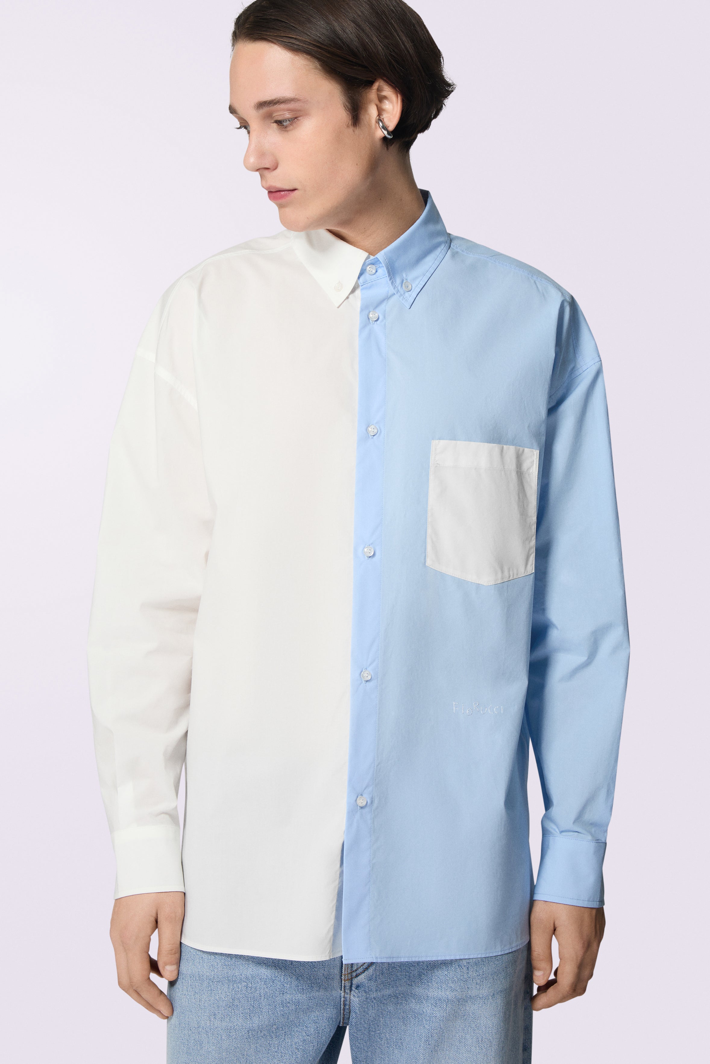 Two Colour Shirt Multi