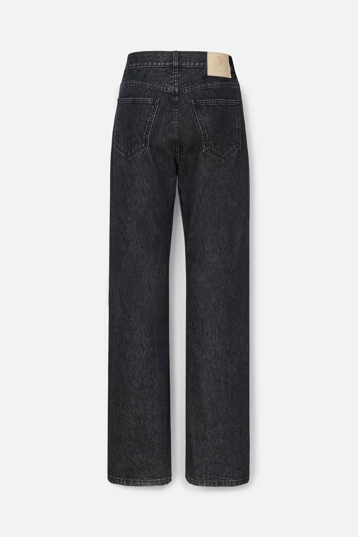 Salt and Pepper Wide Leg Jeans