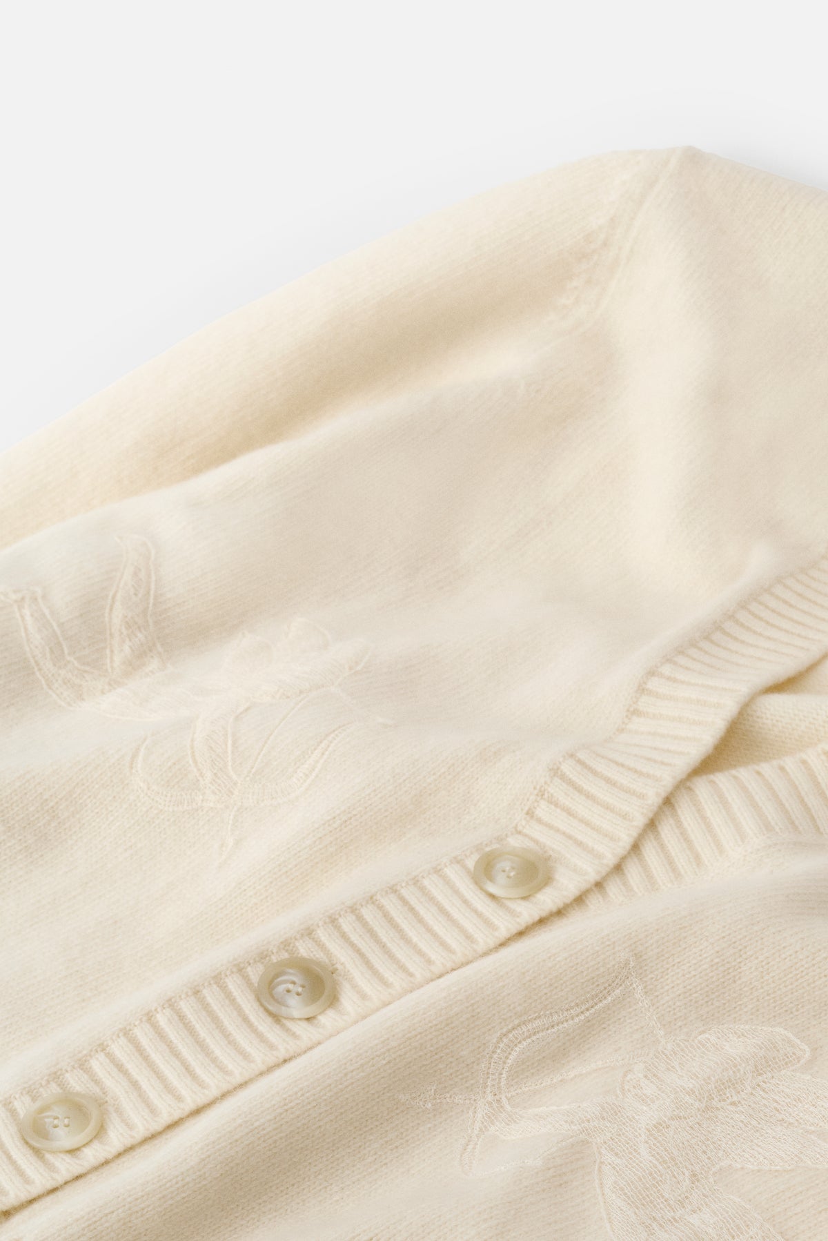Cardigan Pizzo Double Cupid
