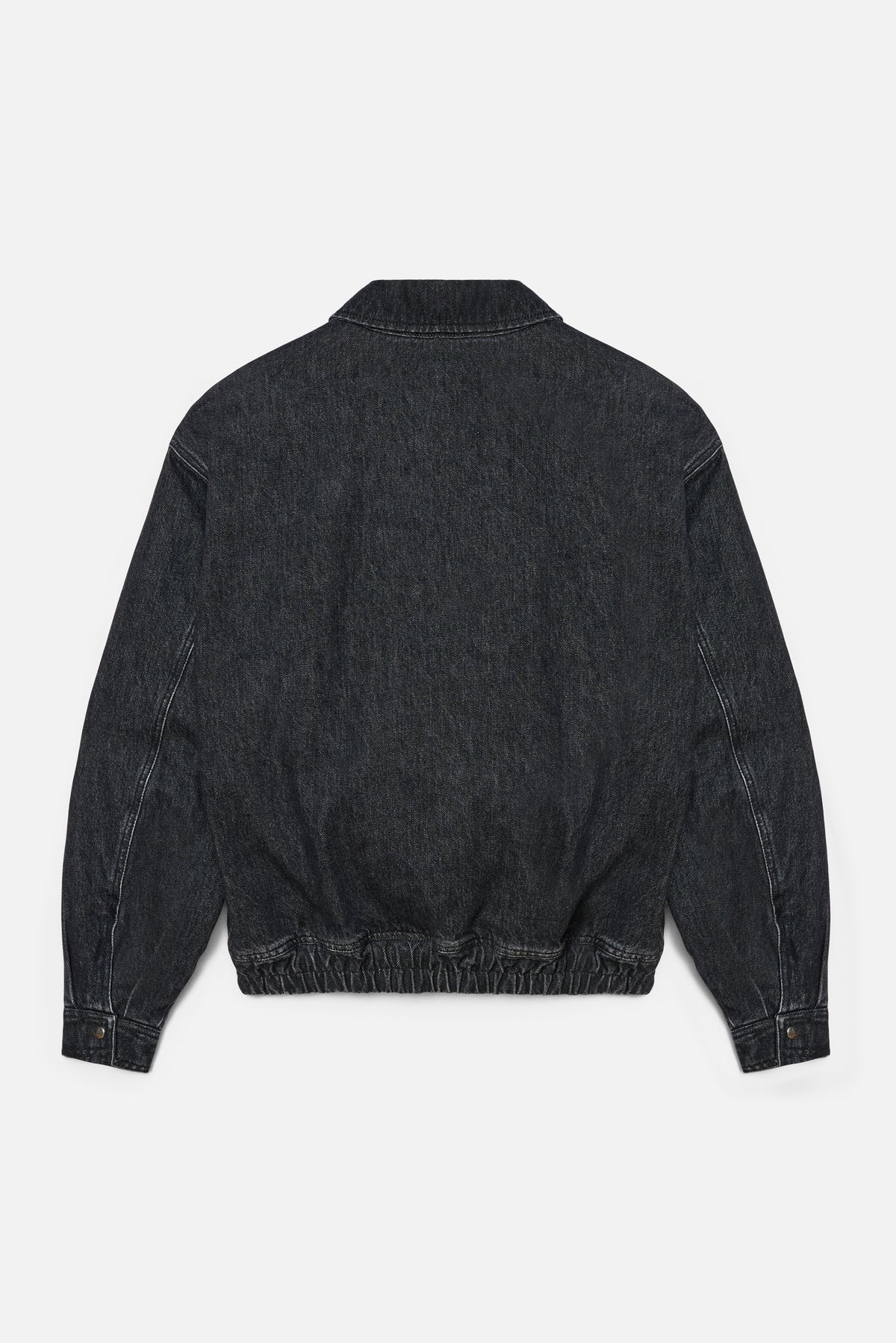 Salt and Pepper Angels Patch Bomber Jacket