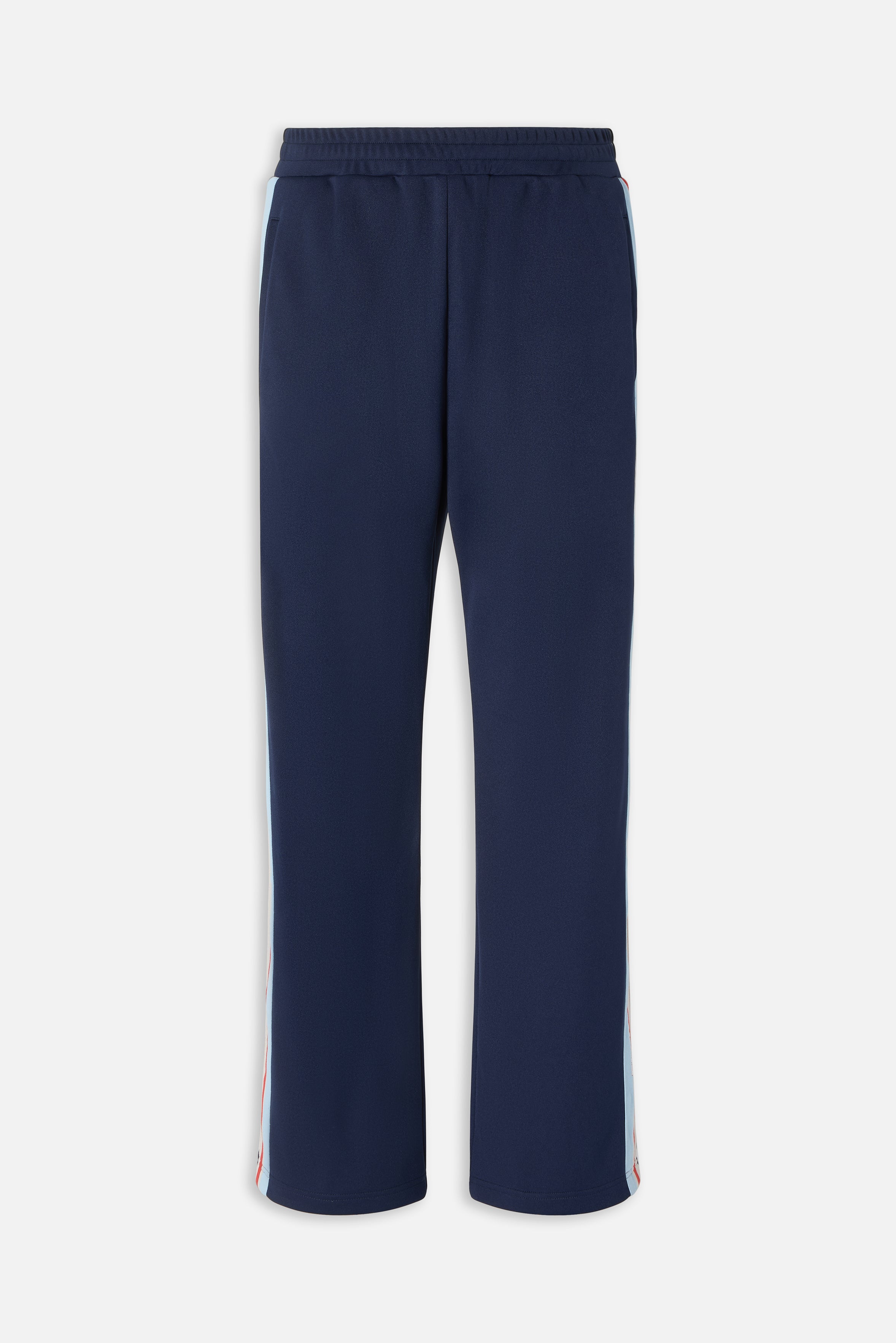 Striped Star Logo Track Trousers Navy