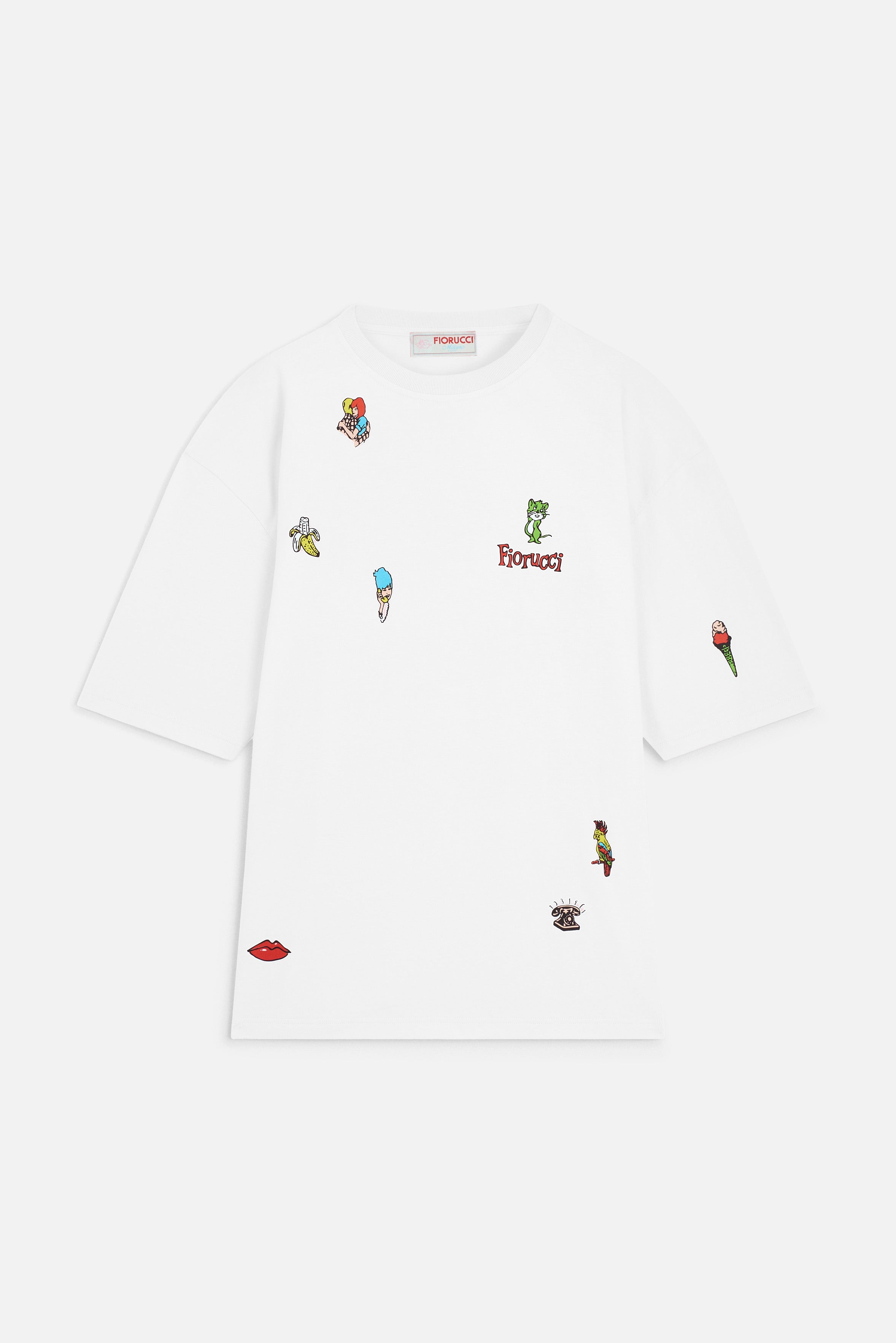 Toys Print Print Relaxed T-Shirt White