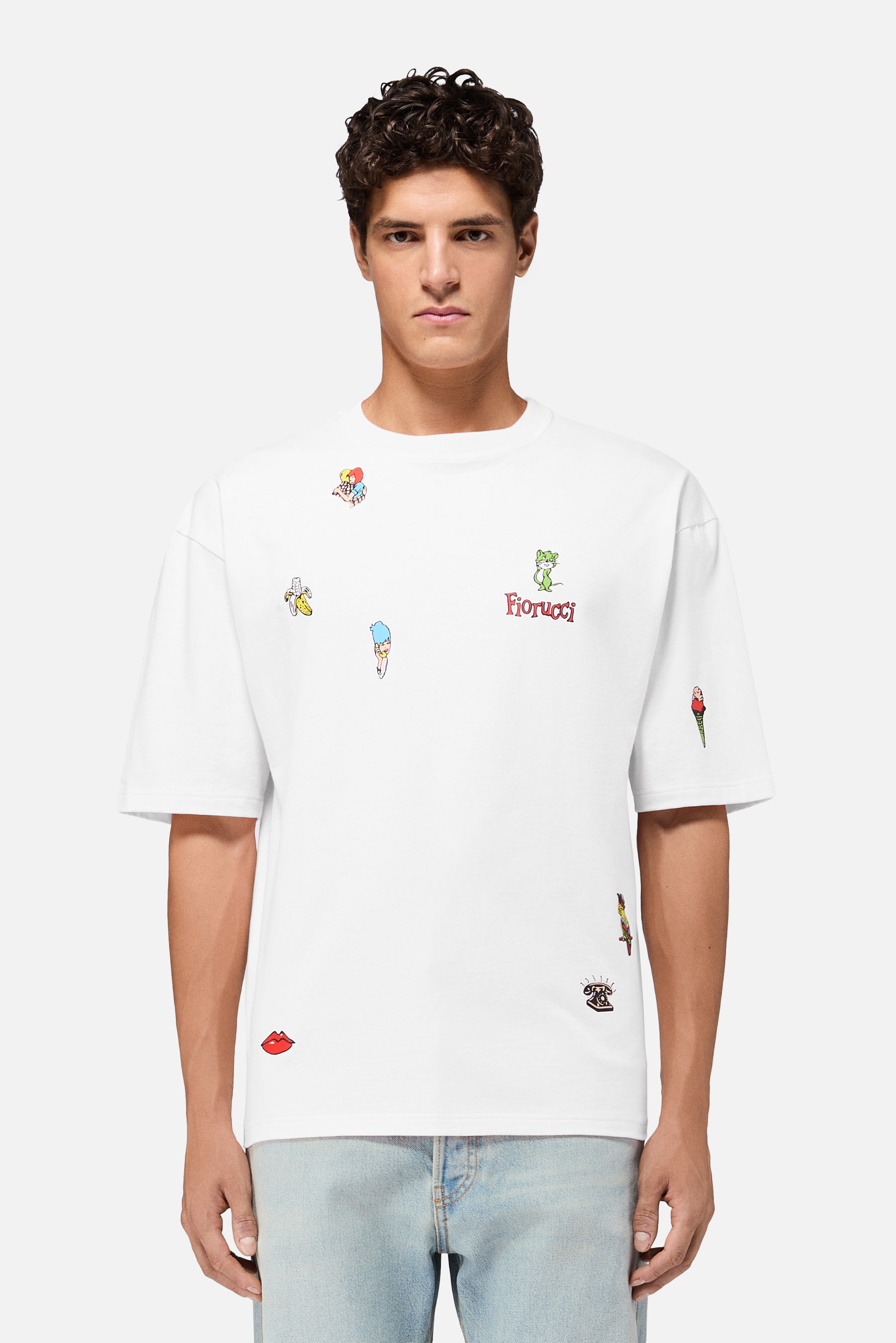 Toys Print Print Relaxed T-Shirt White