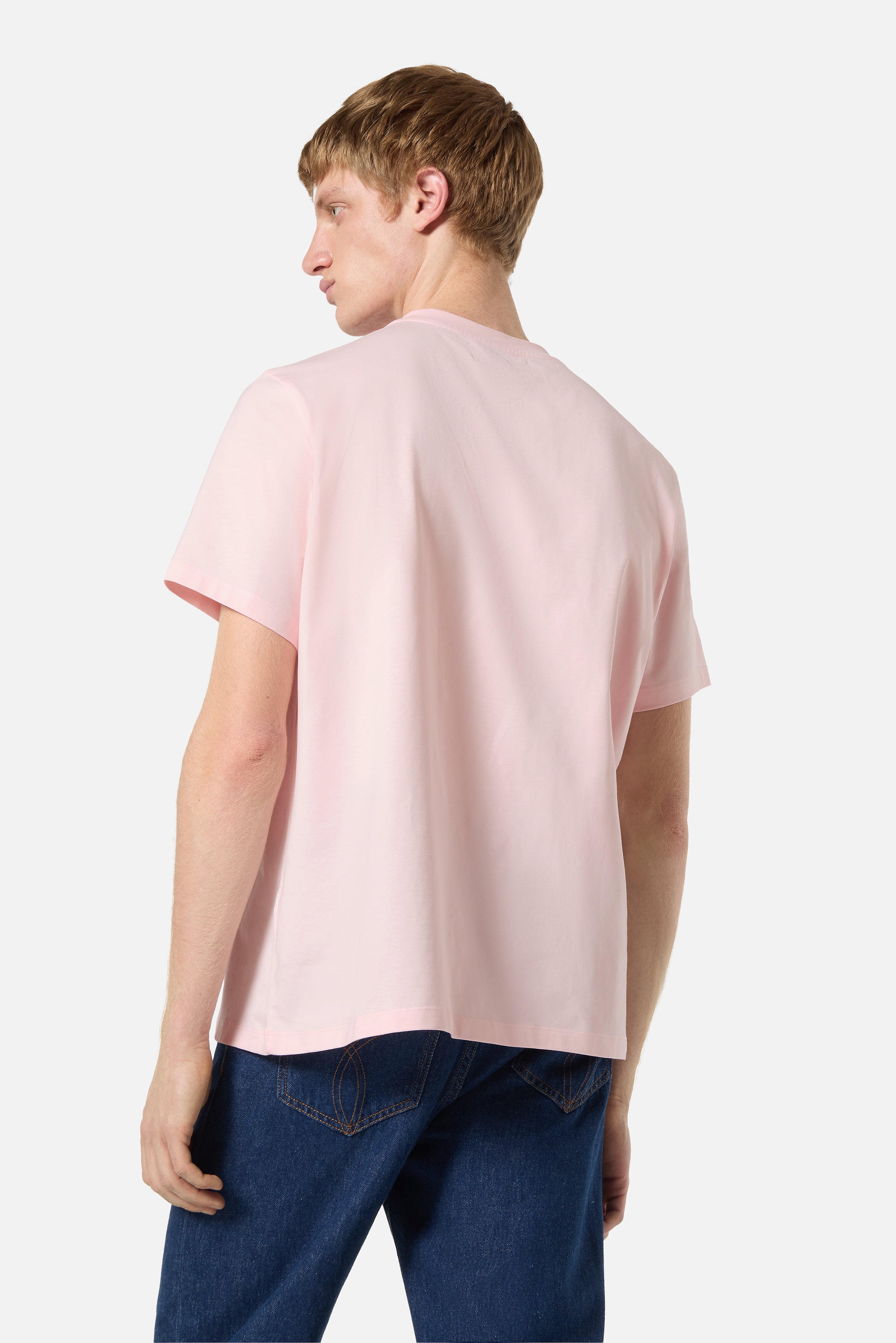 Angels Patch Regular T-Shirt Pink