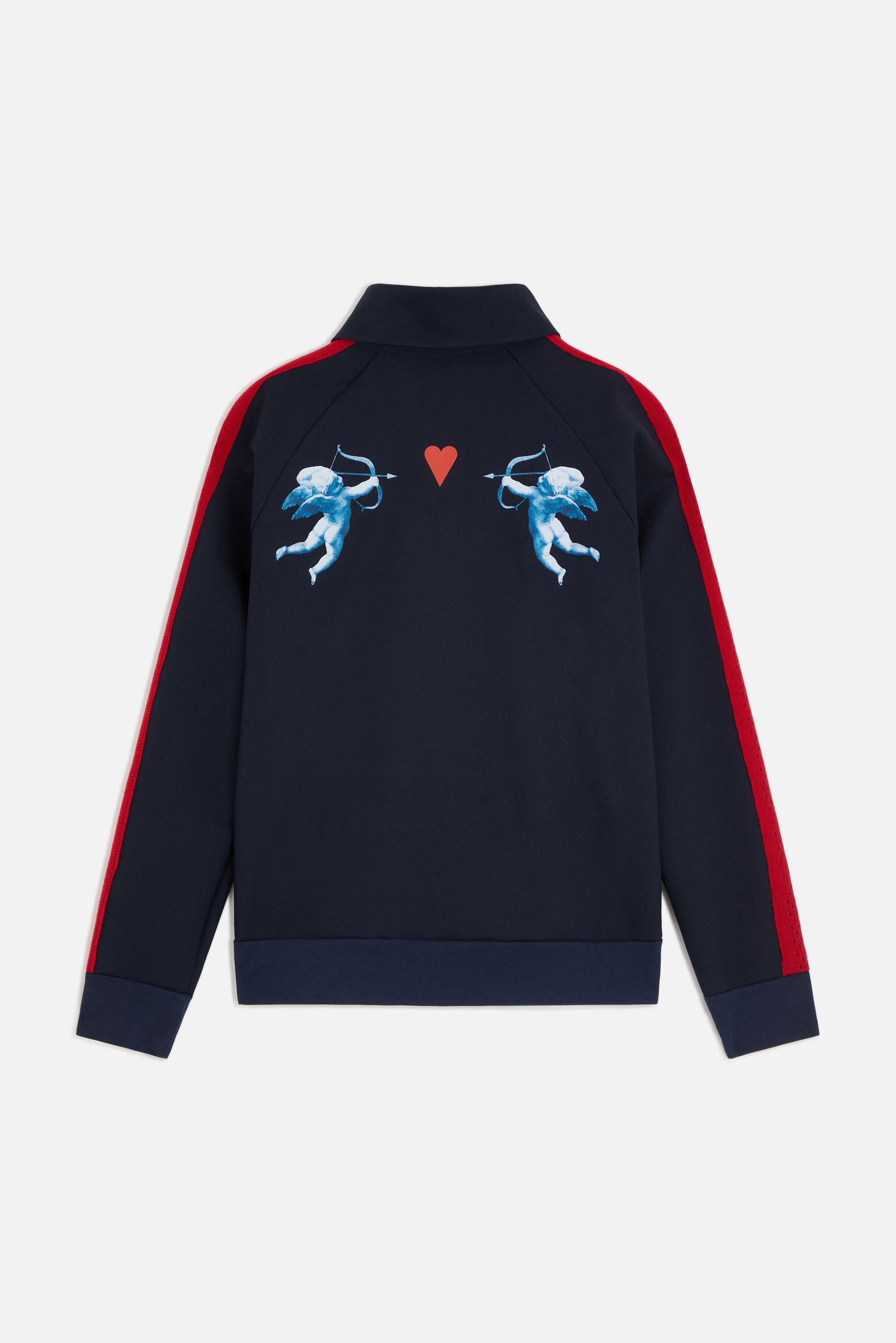 Double Cupid Collared Jacket Navy
