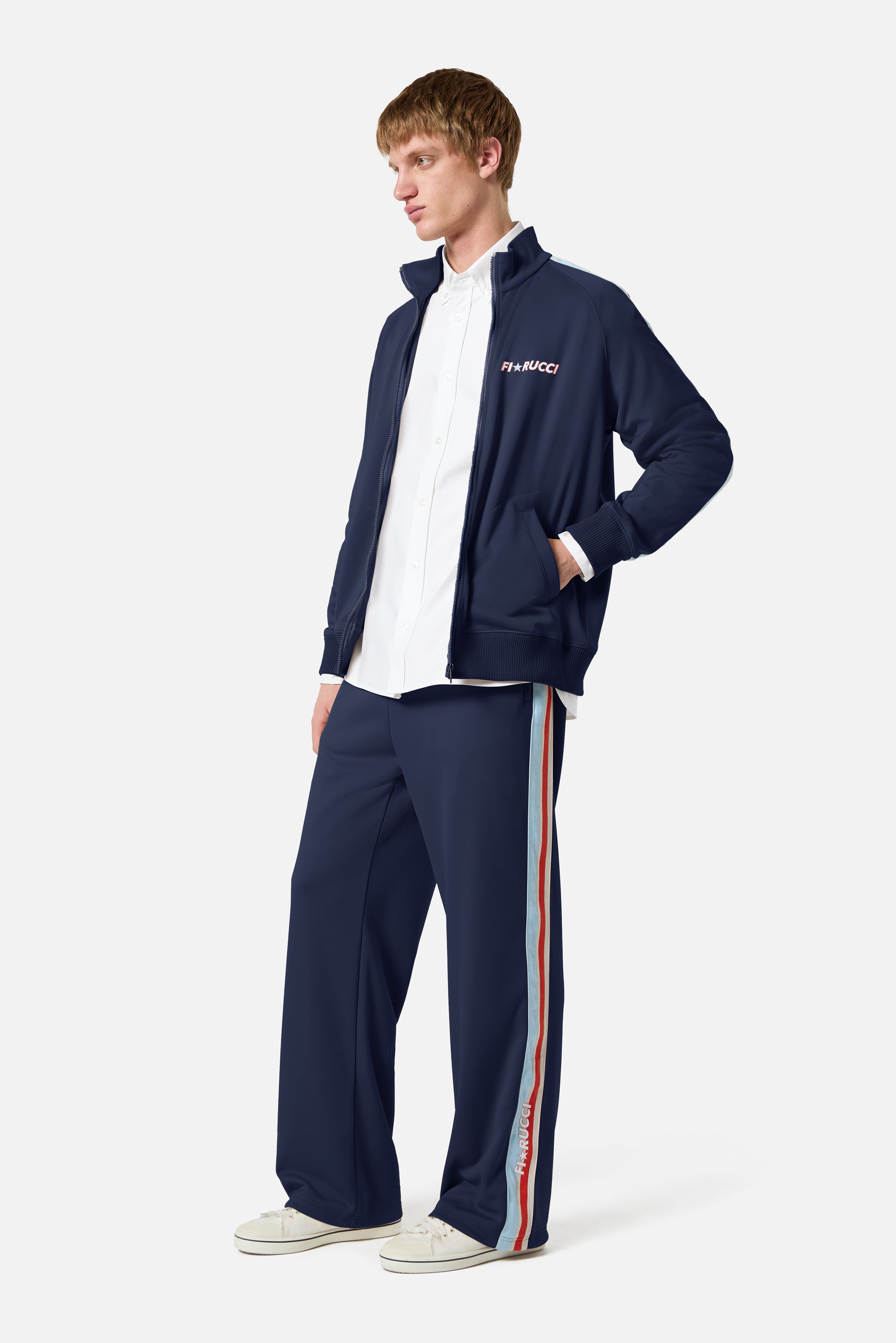 Star Logo Track Sweatshirt Navy