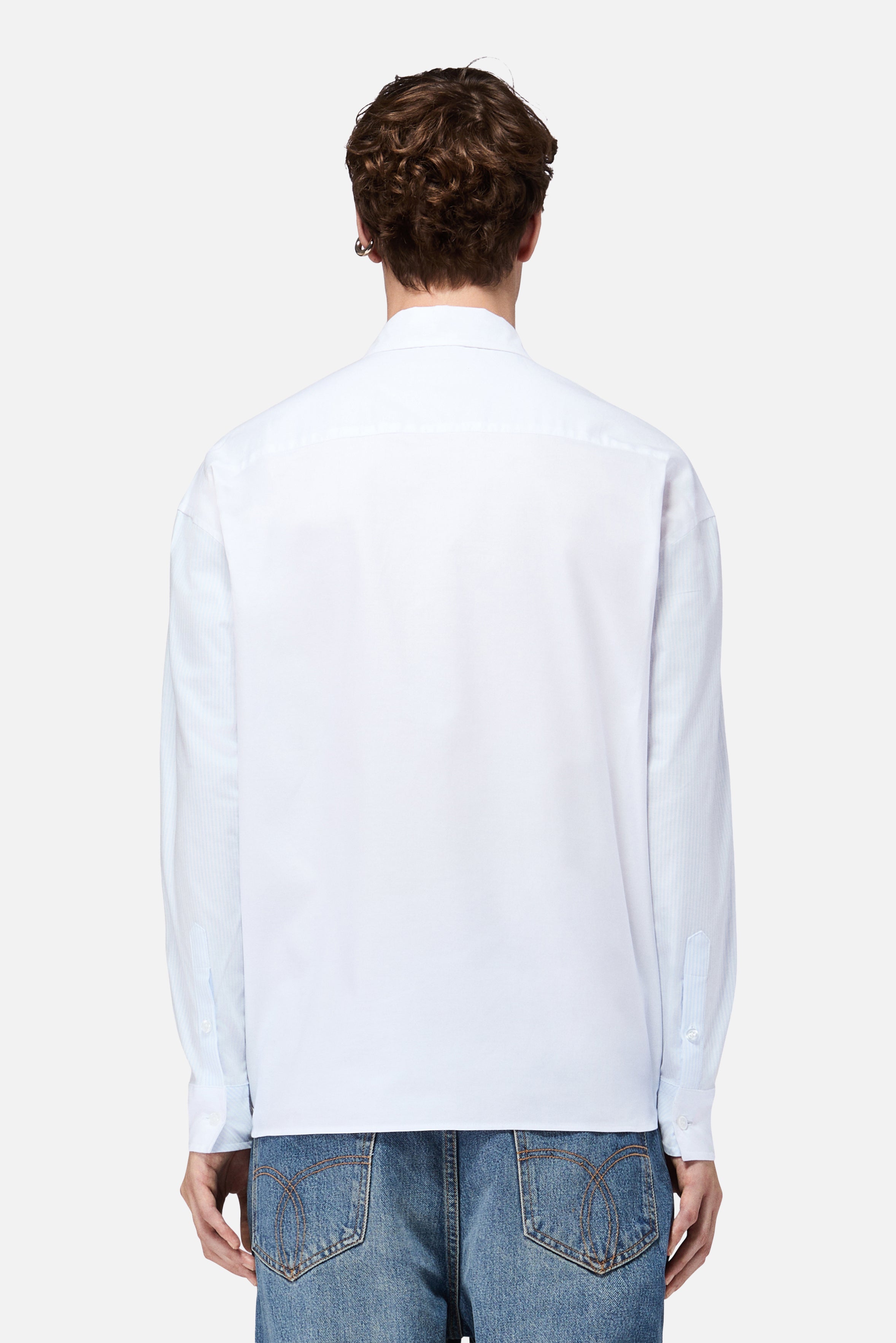 Striped Shirt Light Blue