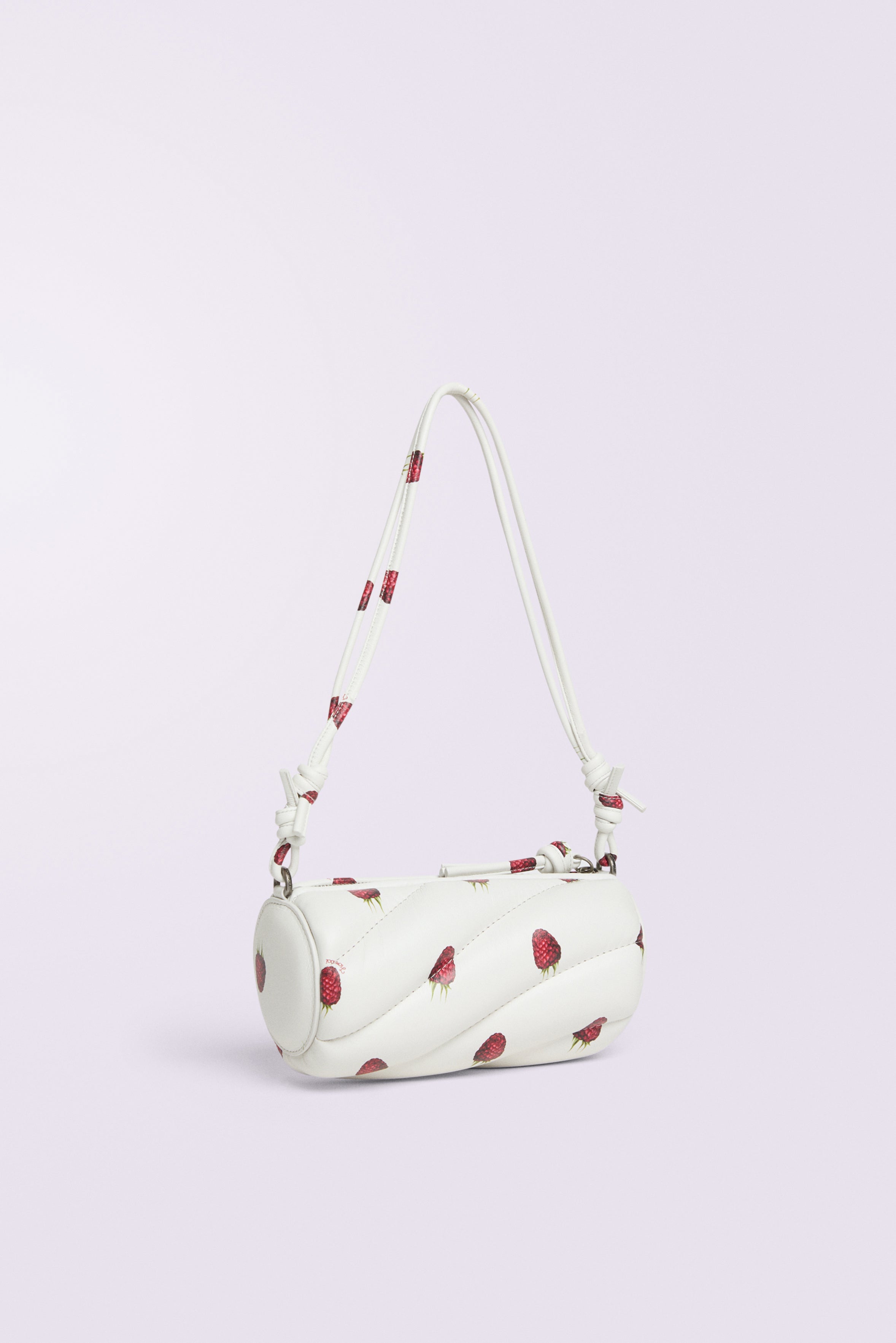 Mella Leather Mini Bag White