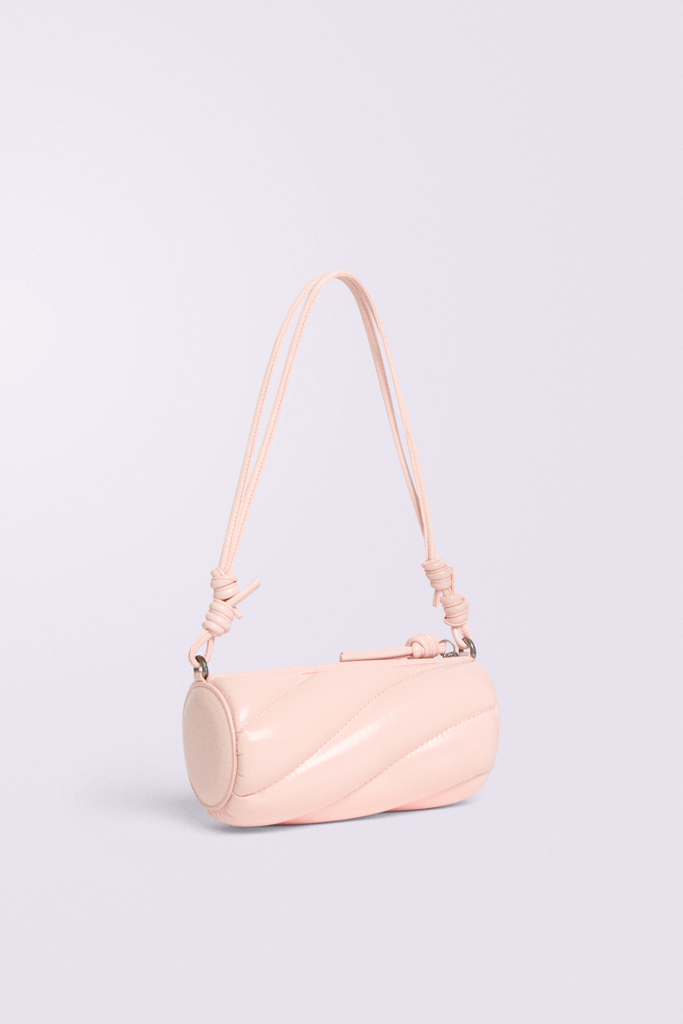 Mella Vinyl Mini Bag Pink