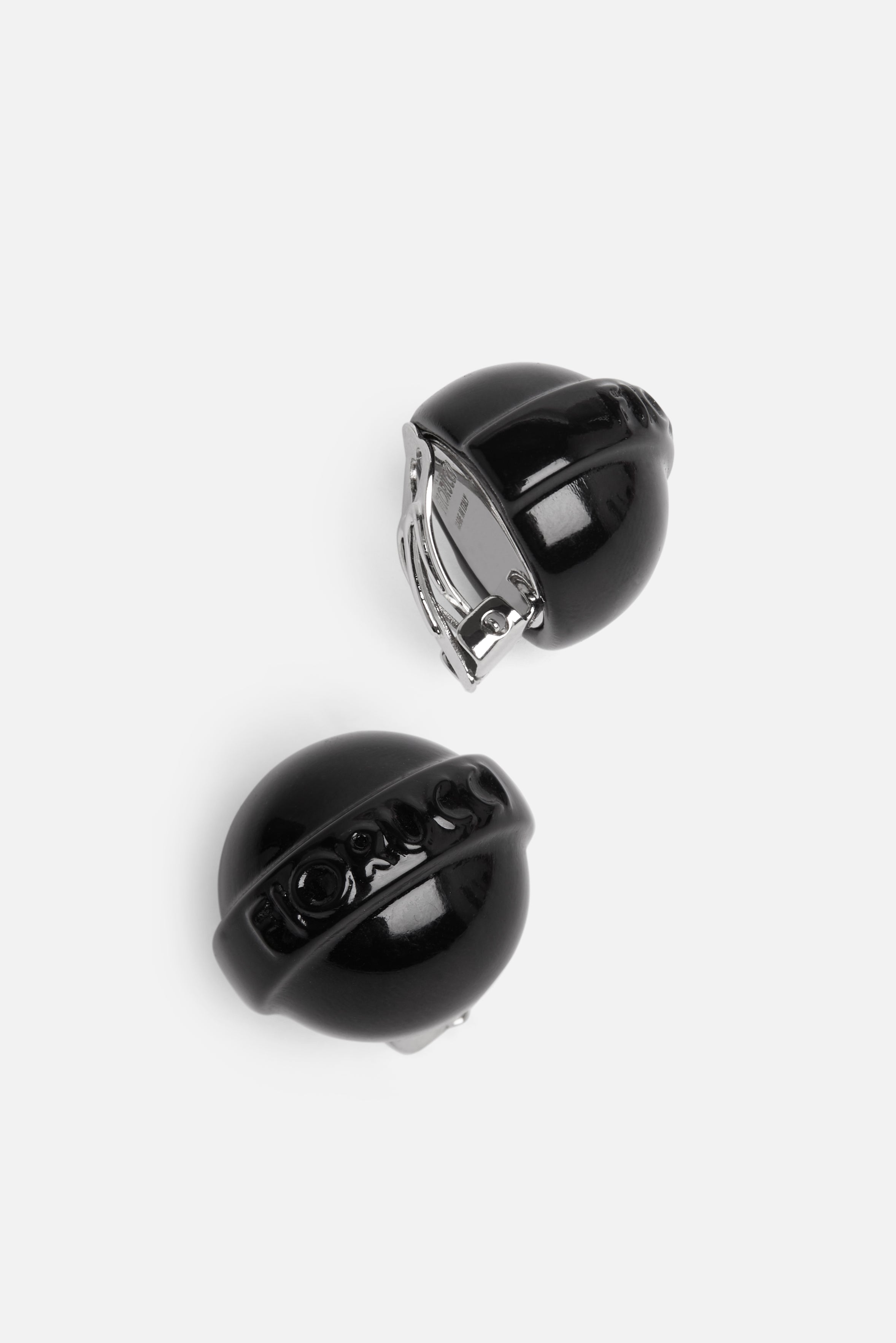 Mini Lollipop Earrings Black