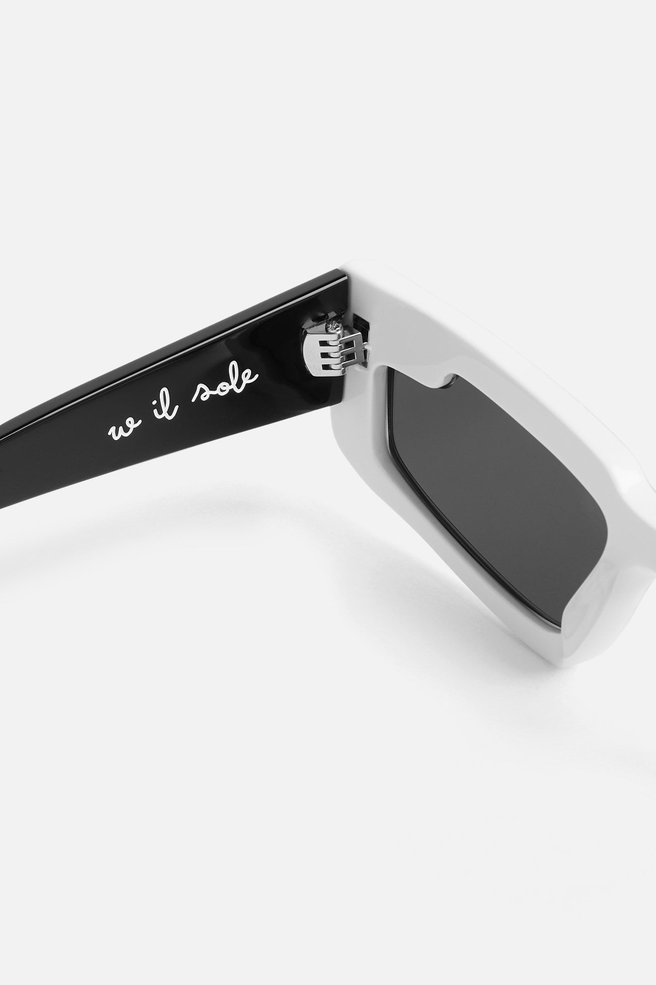 Rectangular Wing Sunglasses Black