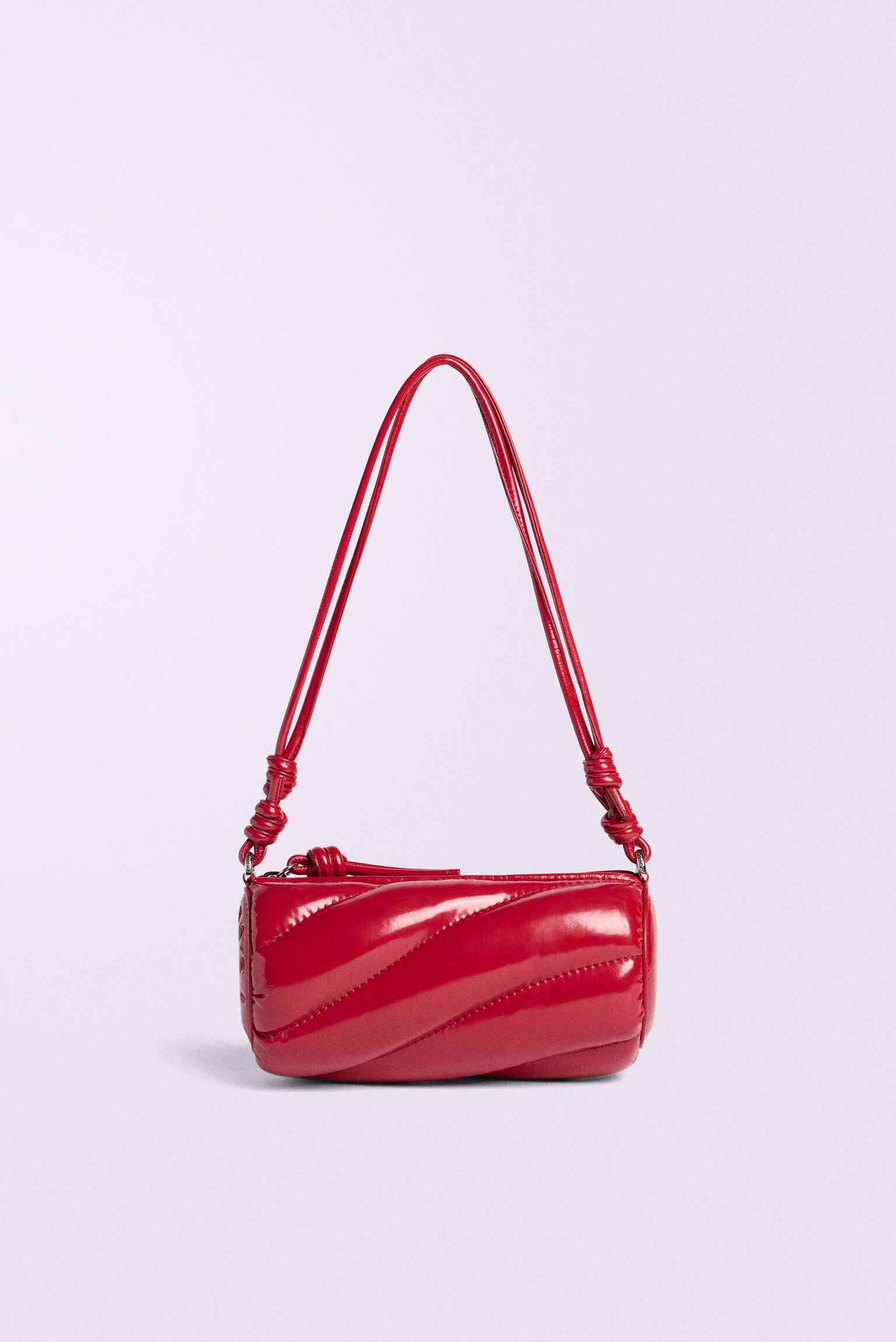 Mella Vinyl Mini Bag Red