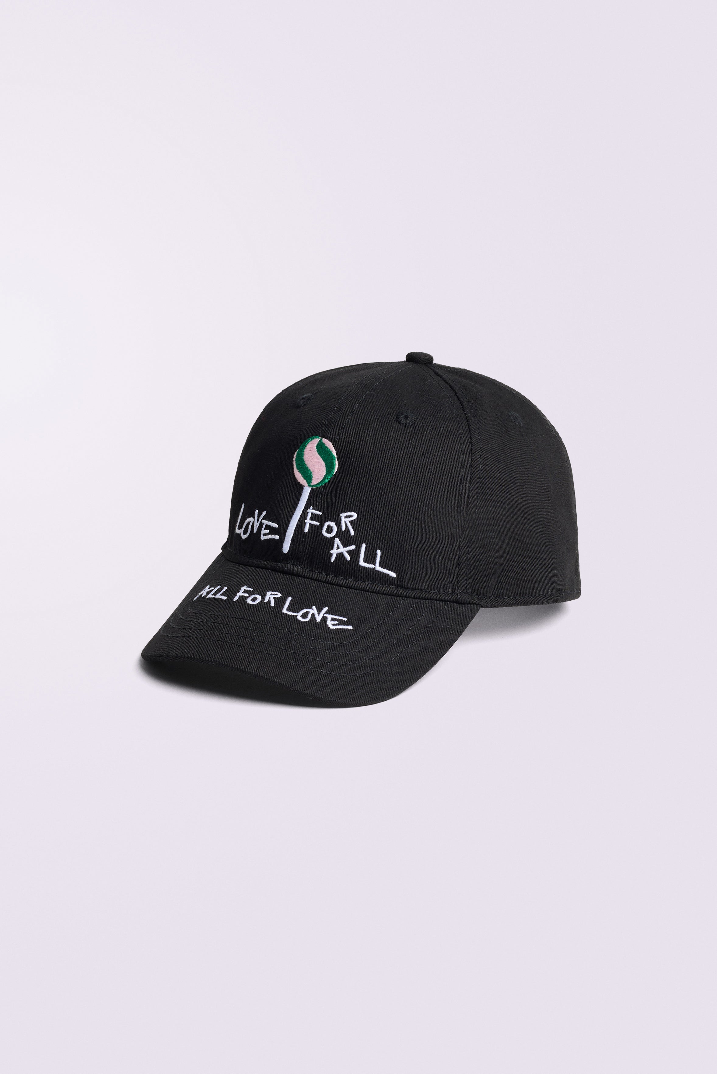 Lollipop Patch Cap Black
