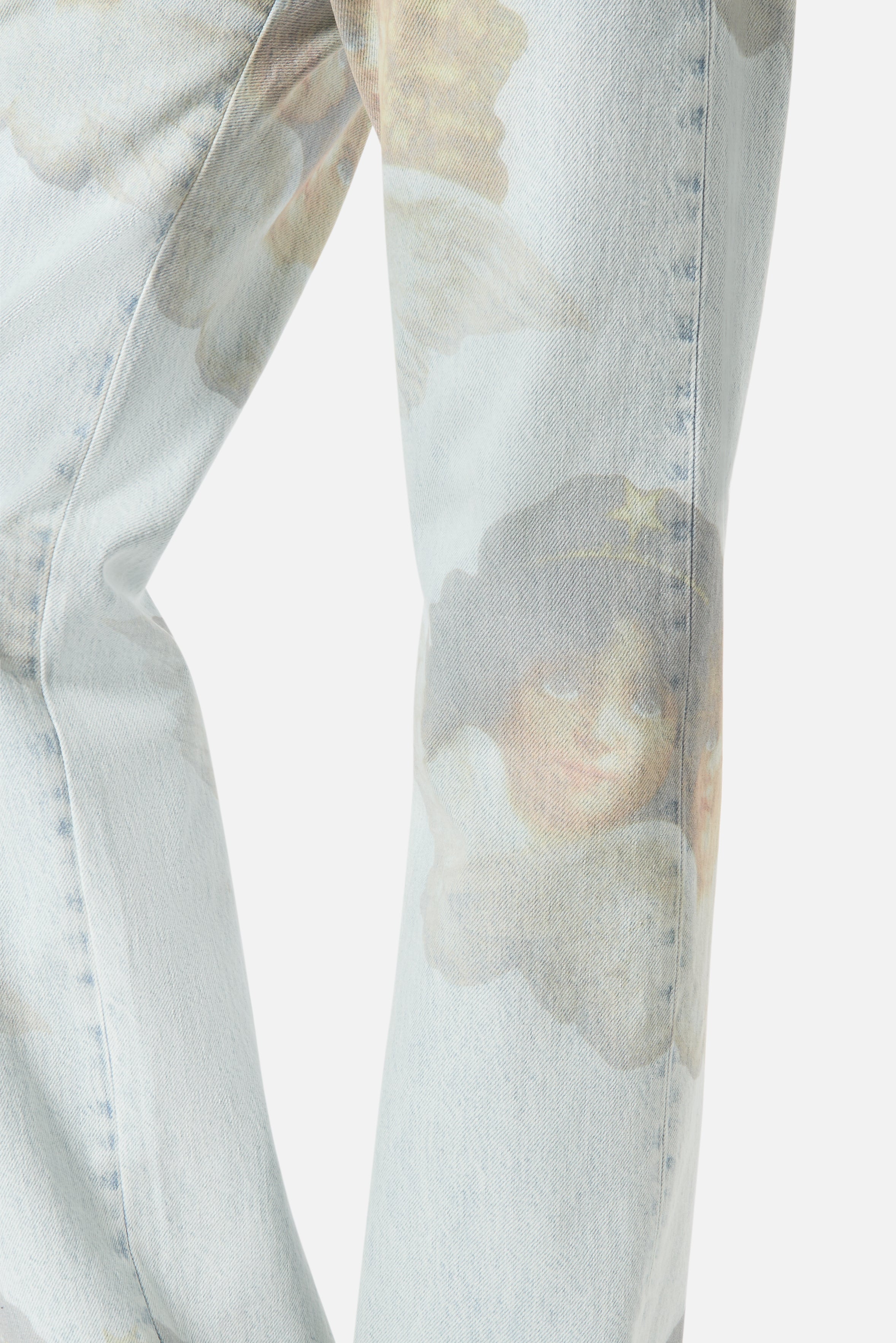 Angels Straight Fit Jeans Bleach Blue