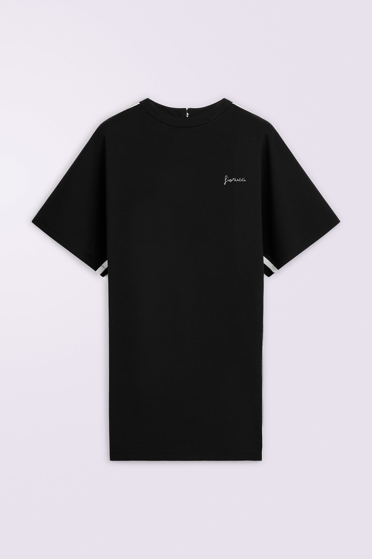 Logo Jersey Mini Dress Black