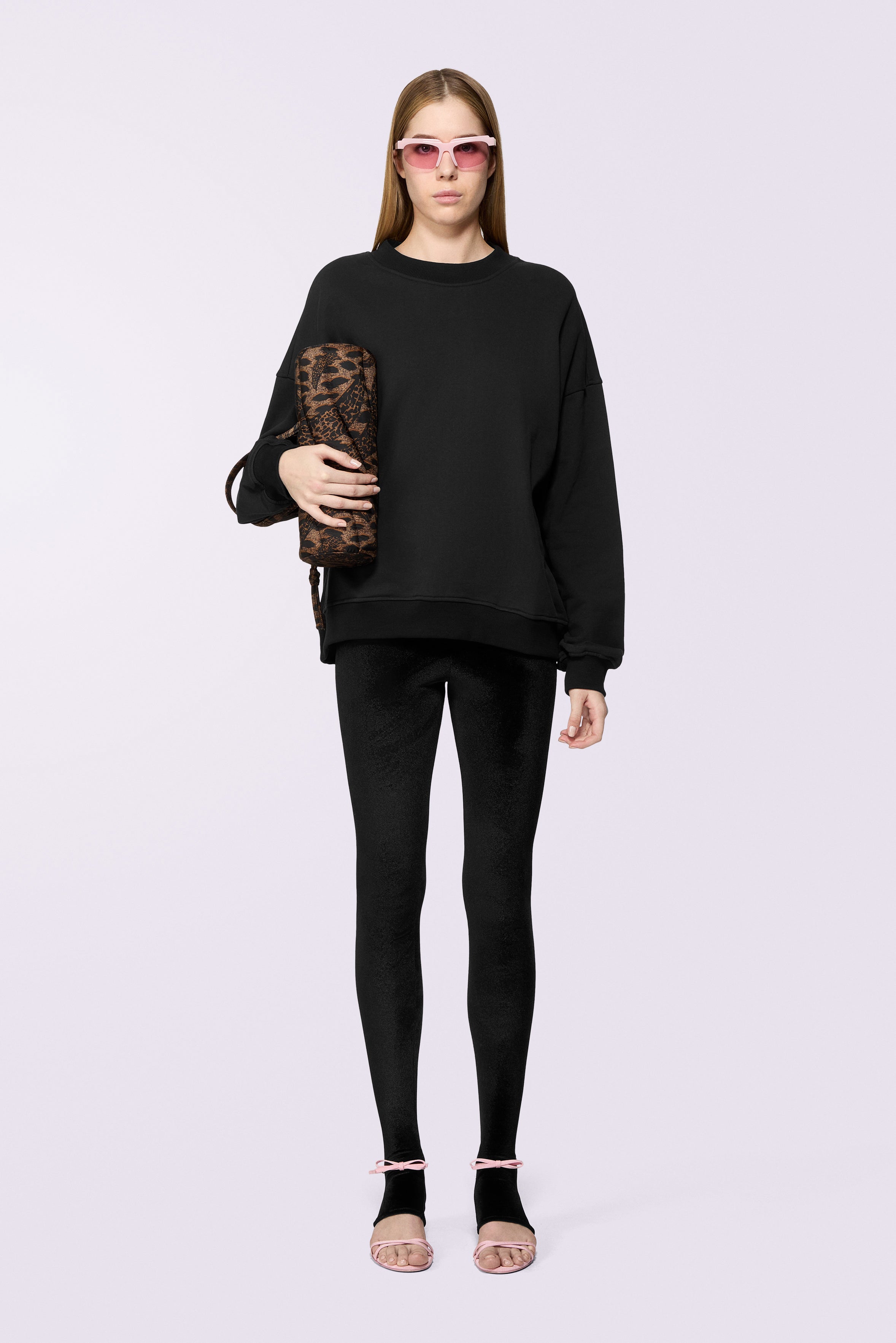 Cash and Carry Relaxed Sweatshirt Black