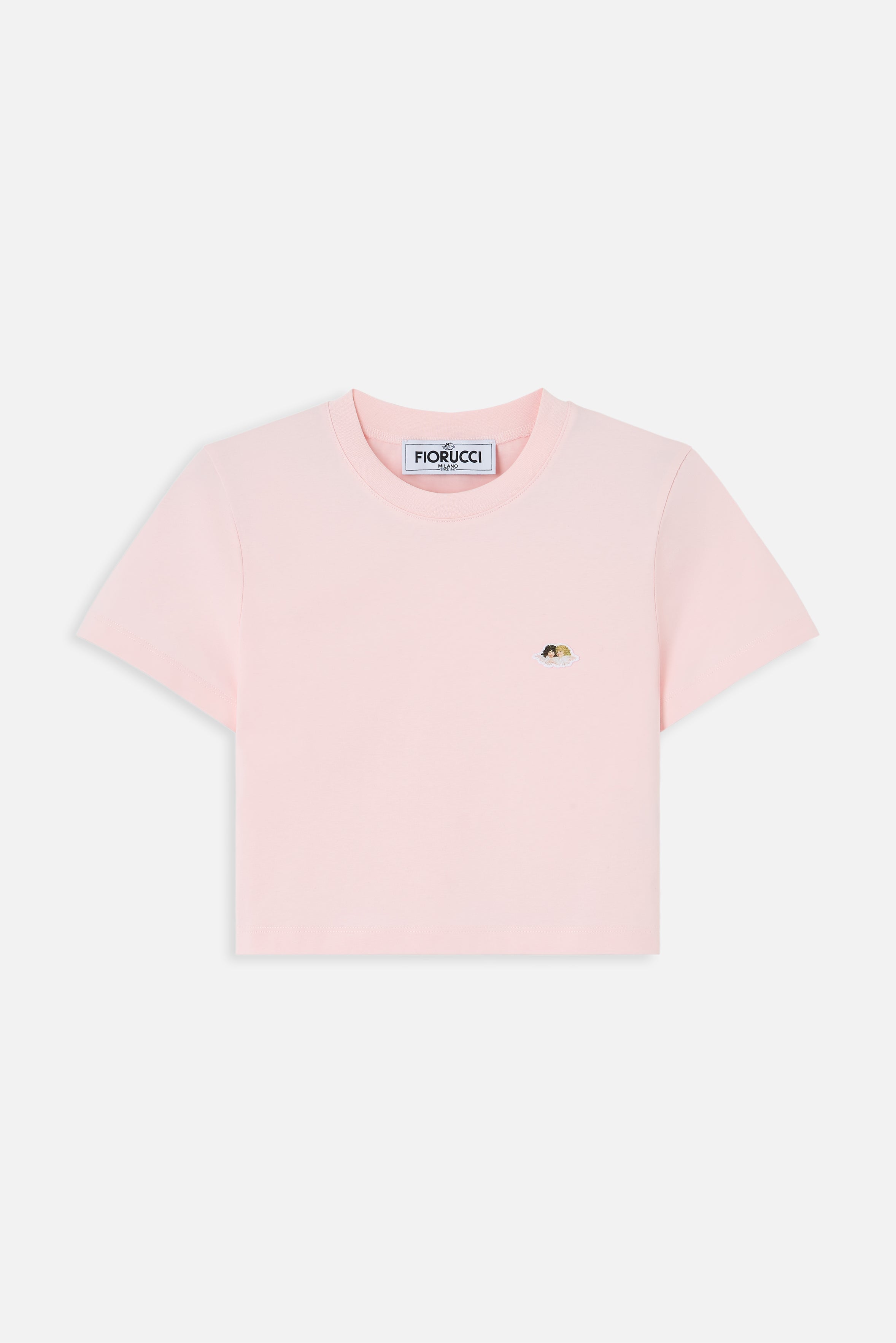 Angel Patch Cropped T-Shirt