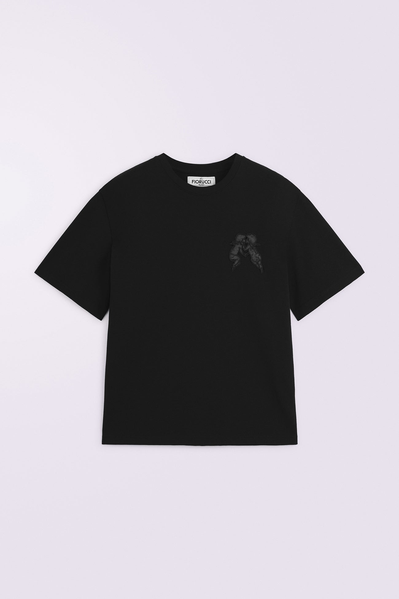 Kissing Angels Relaxed T-Shirt Black
