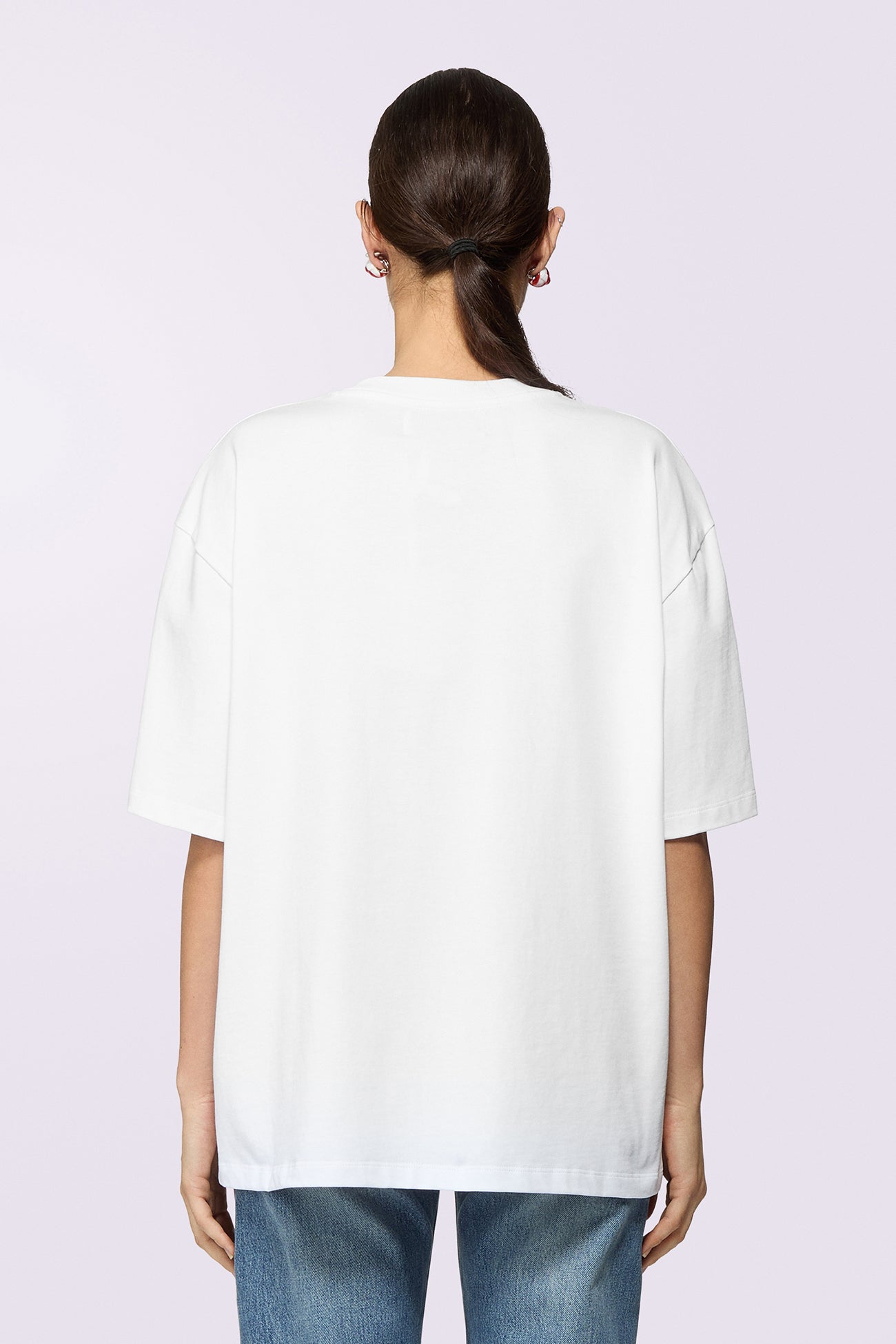 Cash and Carry Relaxed T-Shirt White