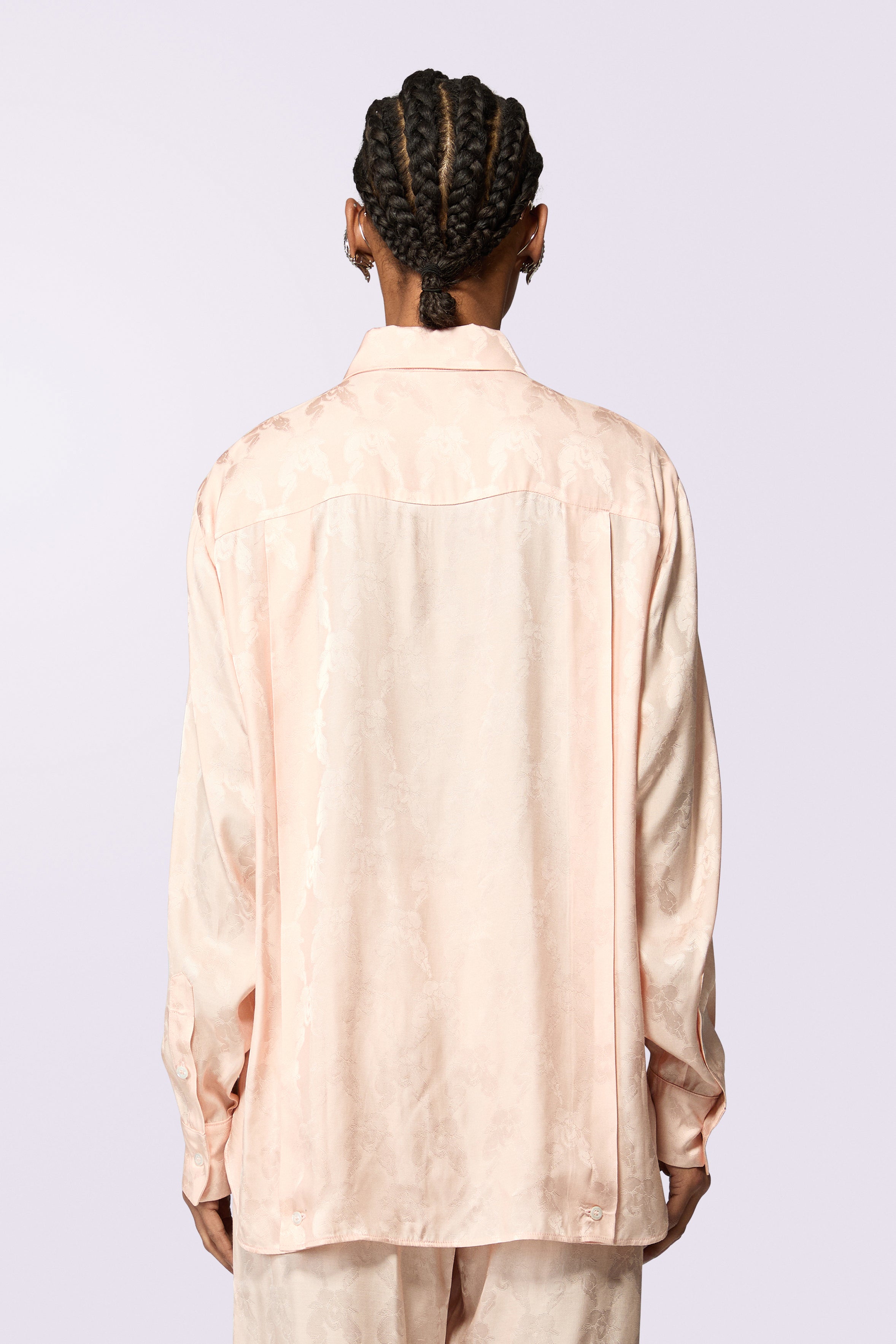 Kissing Angels Jacquard Shirt Pink