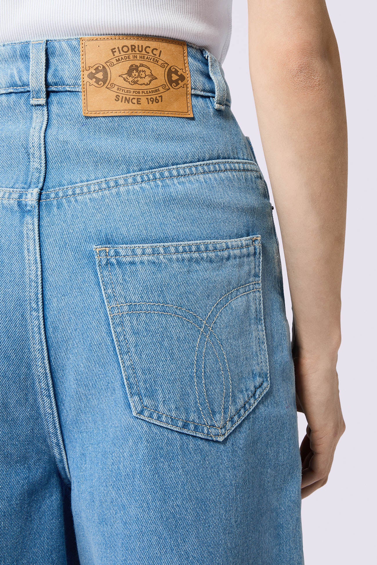 Bermuda Denim Azzurro Chiaro