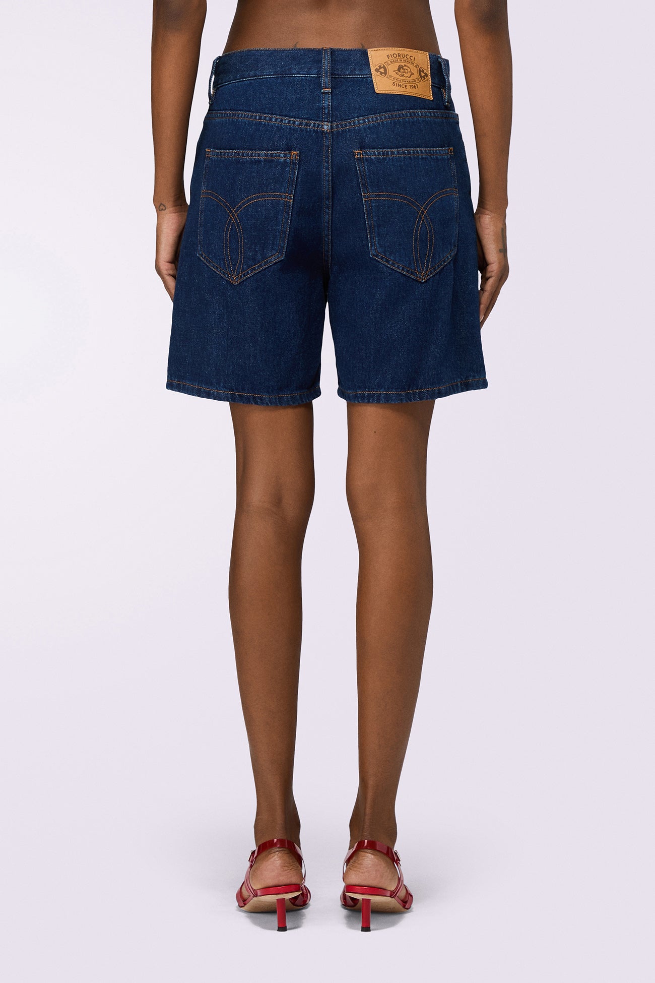 Denim Shorts Deep Blue
