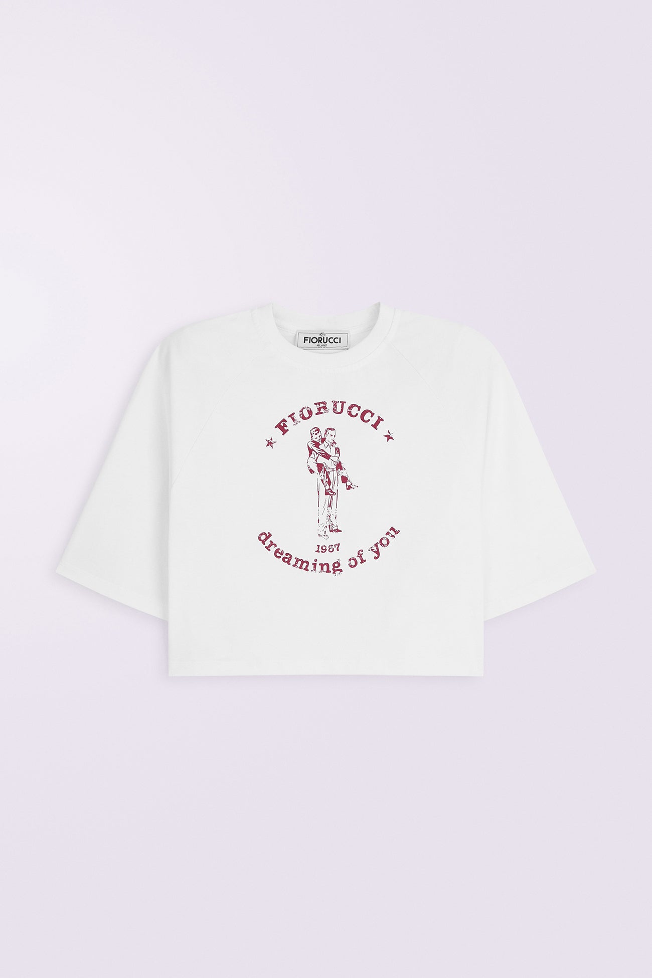 Dreaming of You Crop T-Shirt White