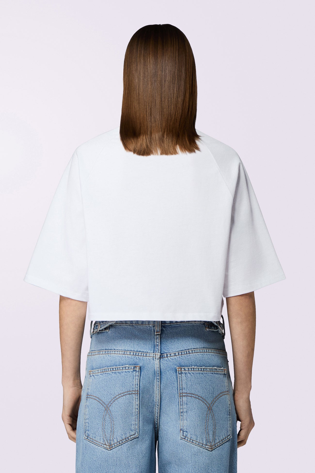 Dreaming of You Crop T-Shirt White