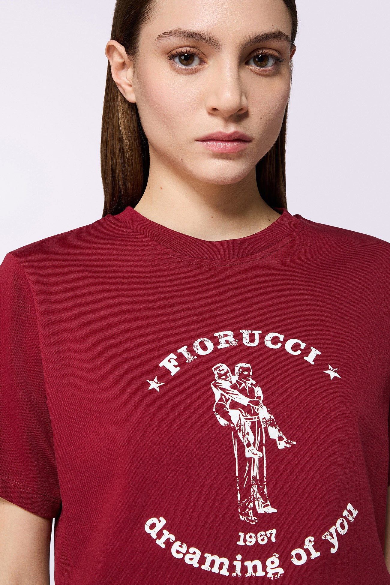 Dreaming Of You T-Shirt Burgundy