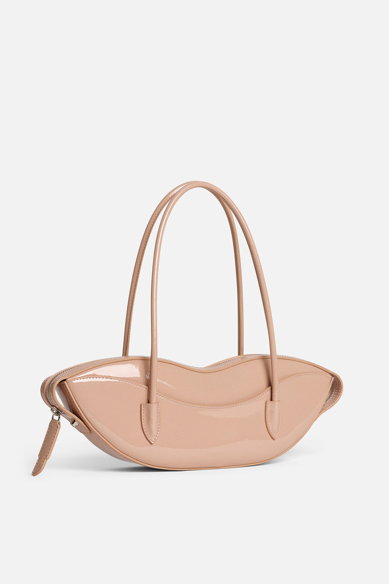 Lips Bag Vynil Nude