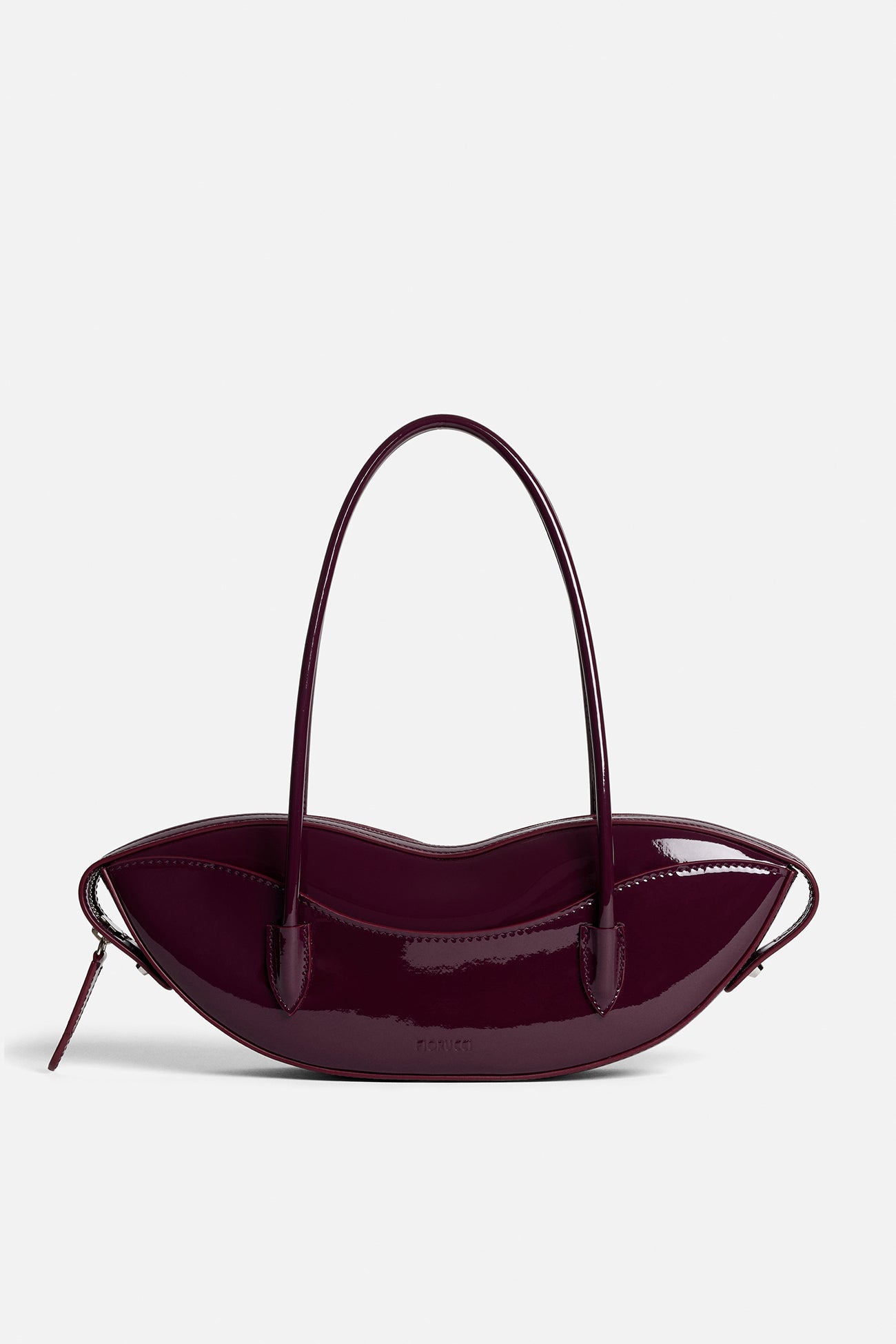 Lips Bag Vynil Burgundy
