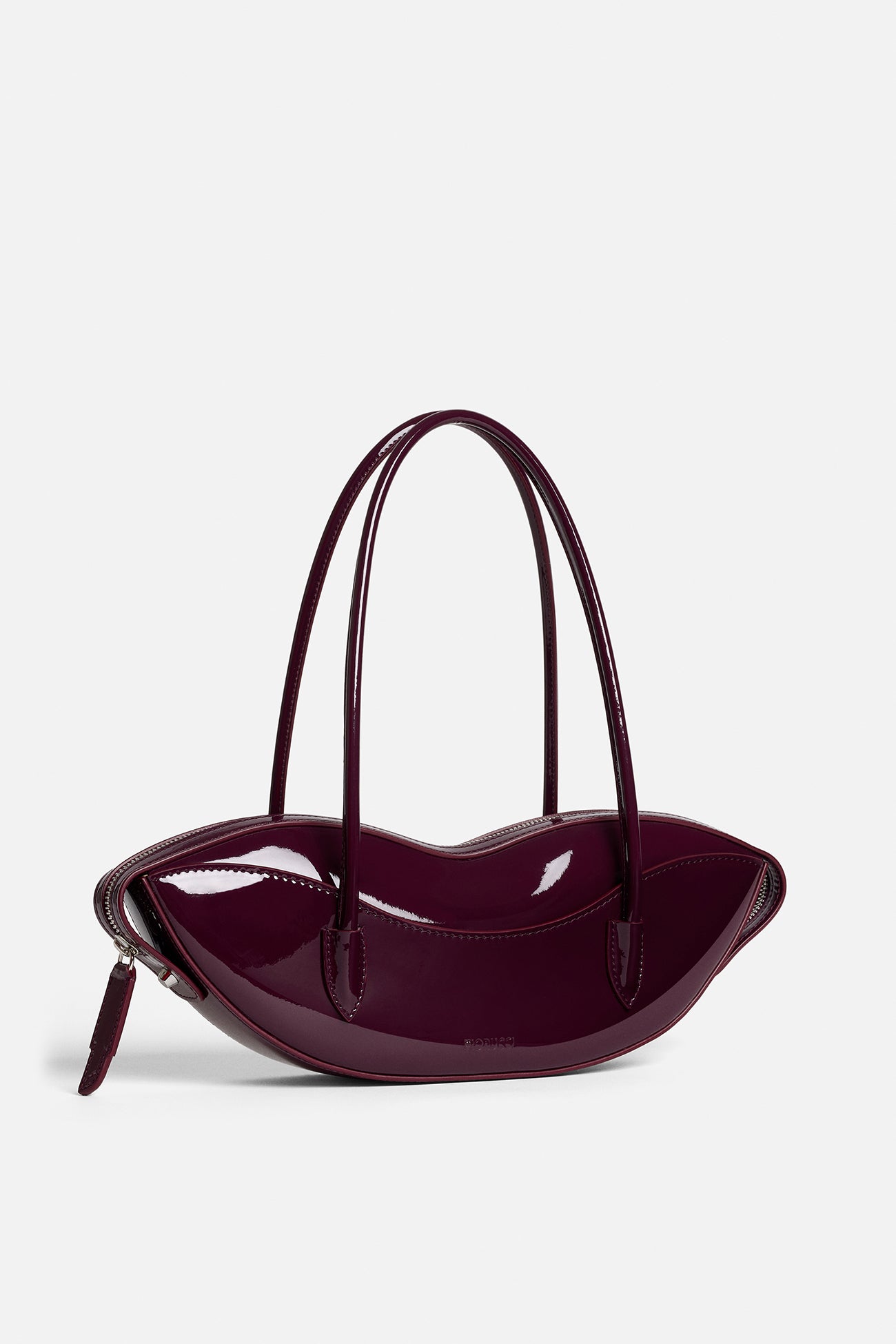 Lips Bag Vynil Burgundy