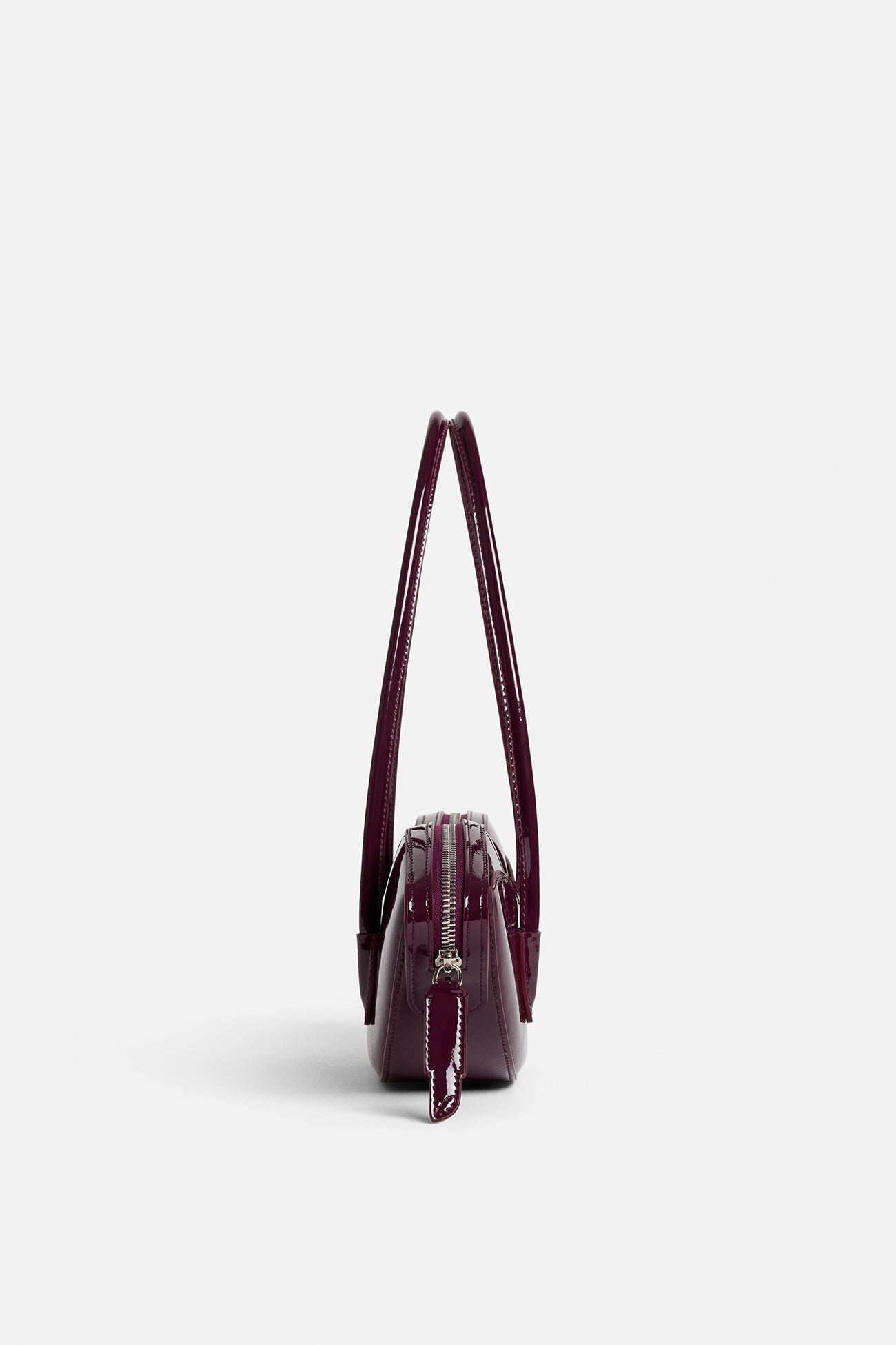 Lips Bag Vynil Burgundy