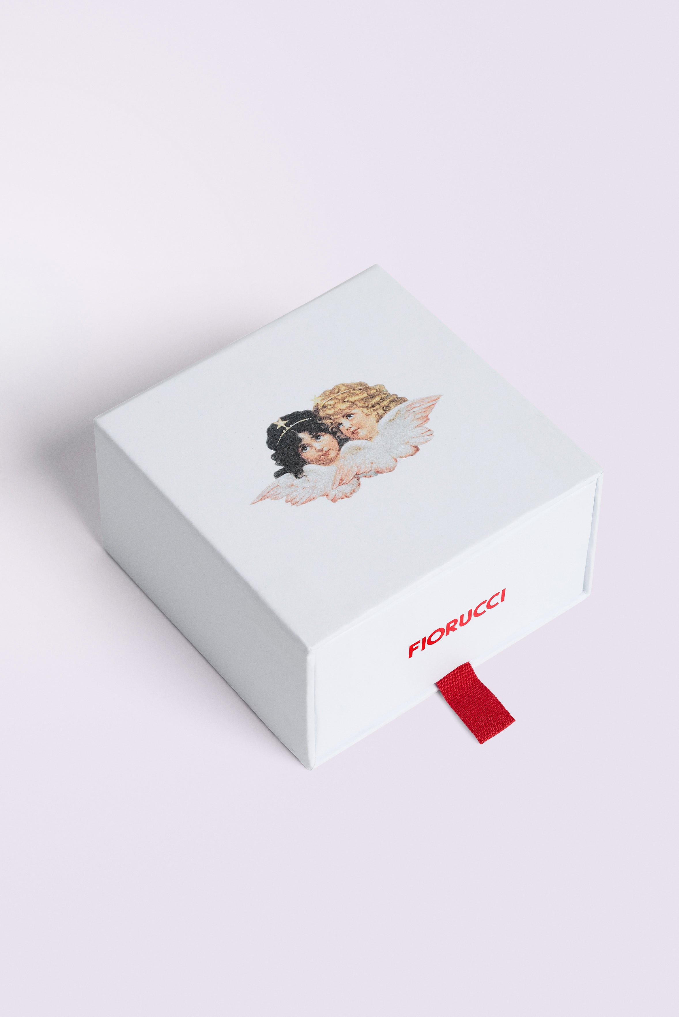 Lollipop Heart Logo Earring Red