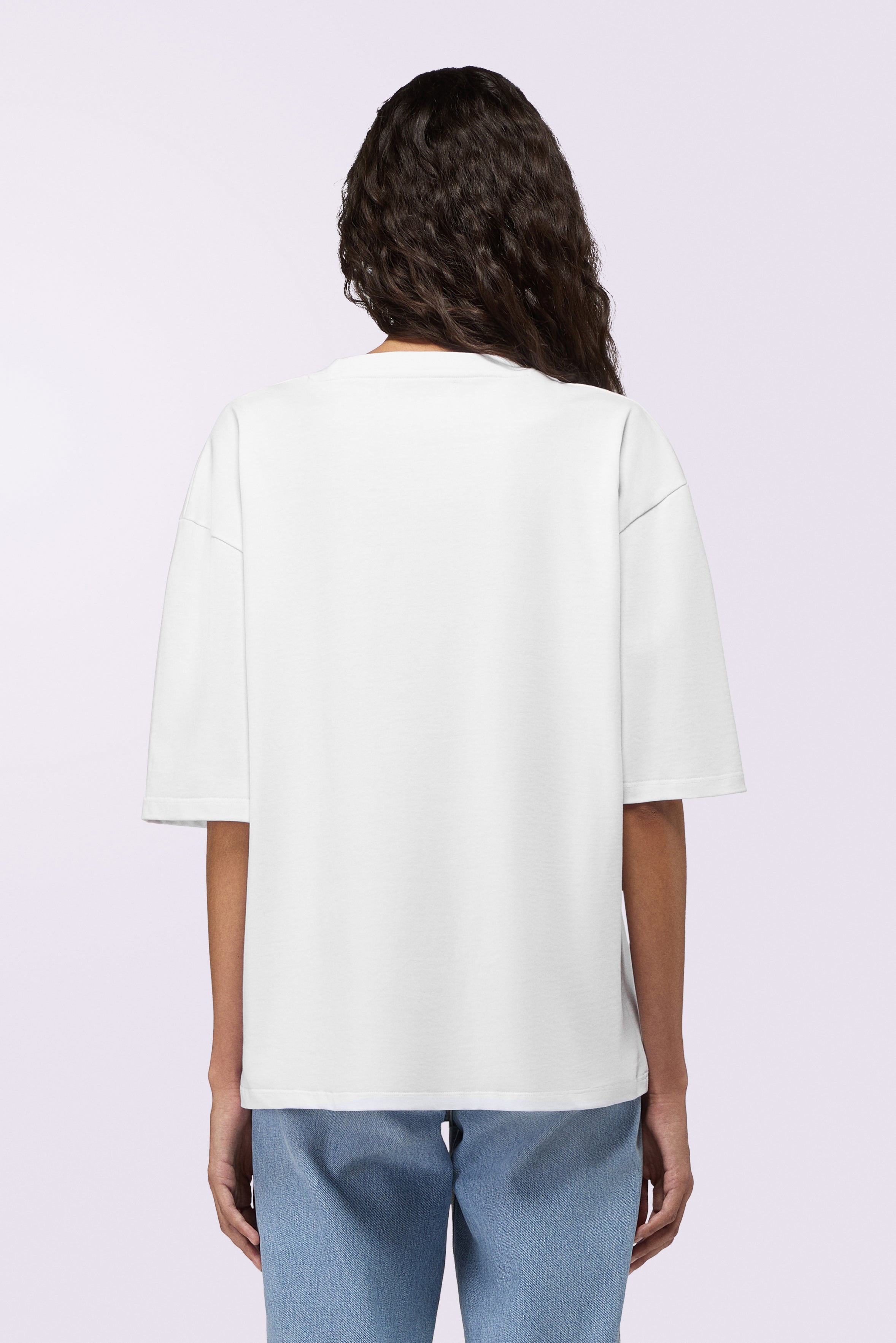 Fish Eye Logo Relaxed T-Shirt White