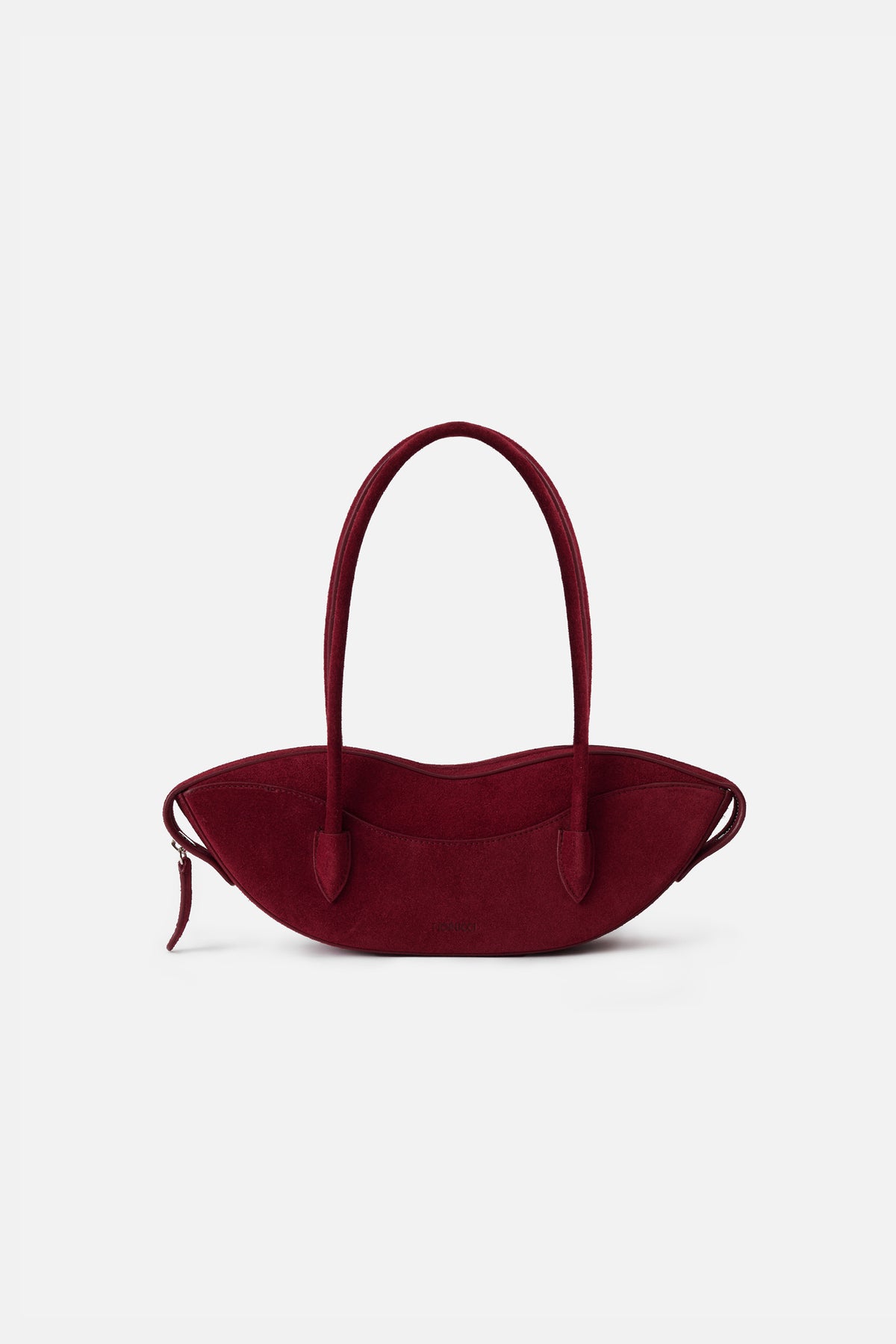 Suede Lips Bag