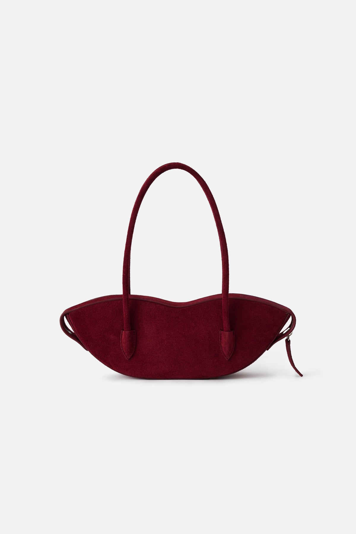 Suede Lips Bag