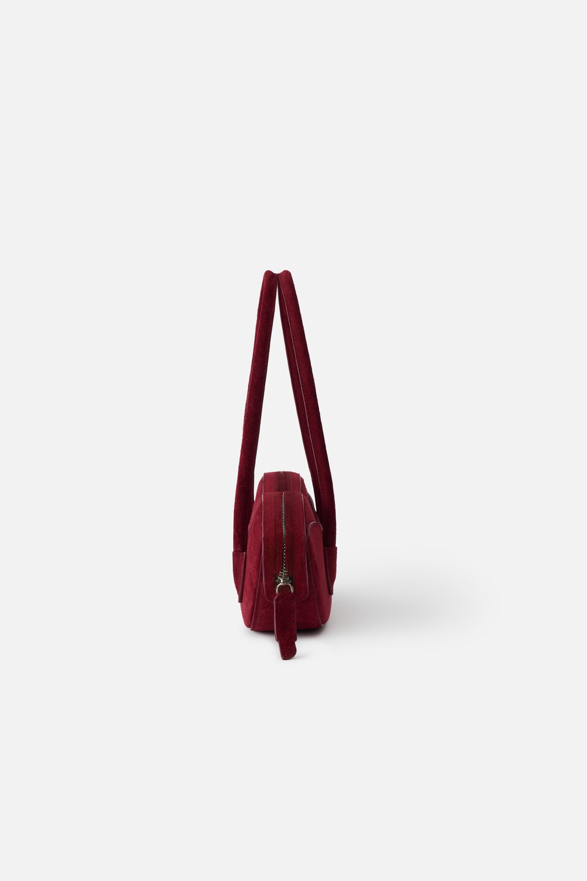 Suede Lips Bag