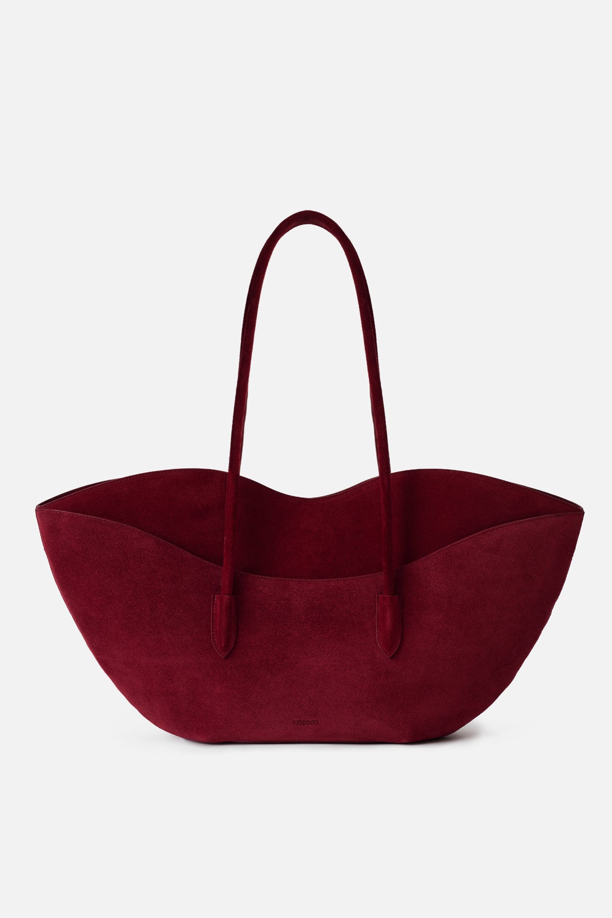 Suede Lips Tote Bag